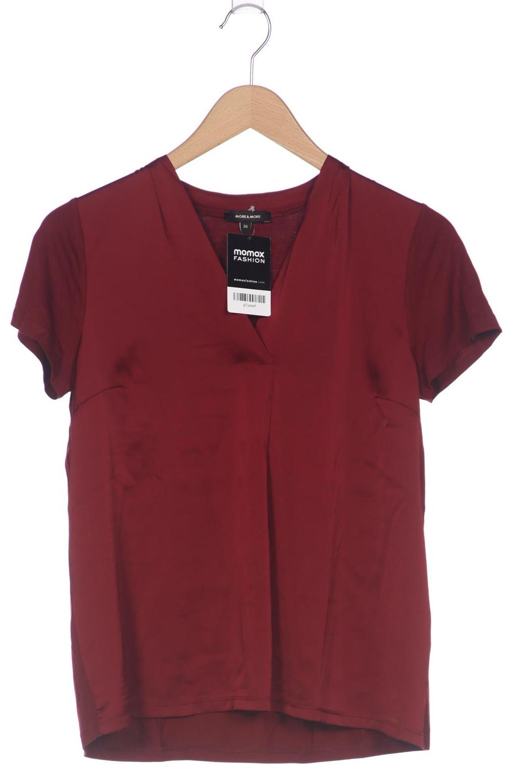 

More & More Damen T-Shirt, bordeaux, Gr. 34