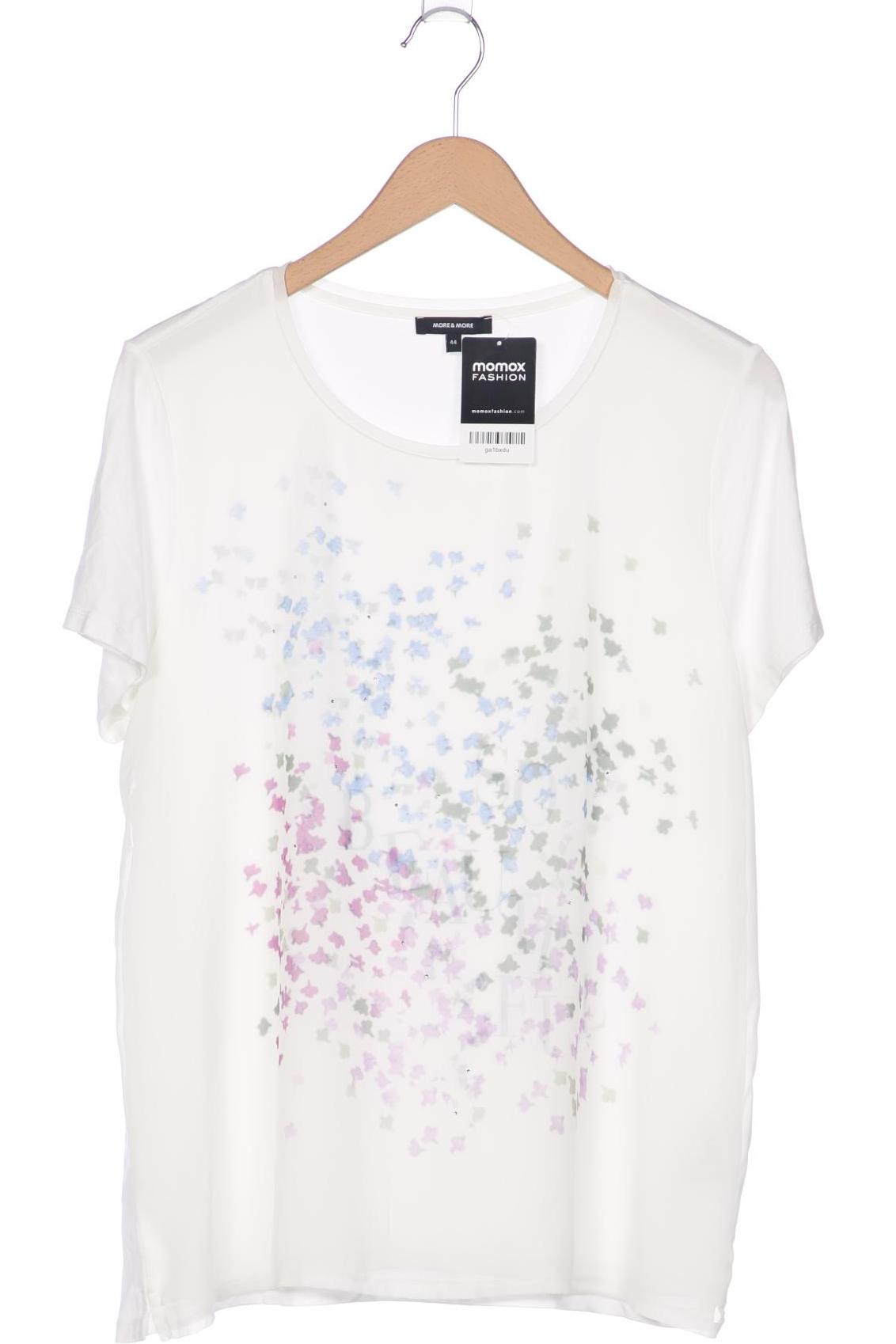 

More & More Damen T-Shirt, weiß, Gr. 44