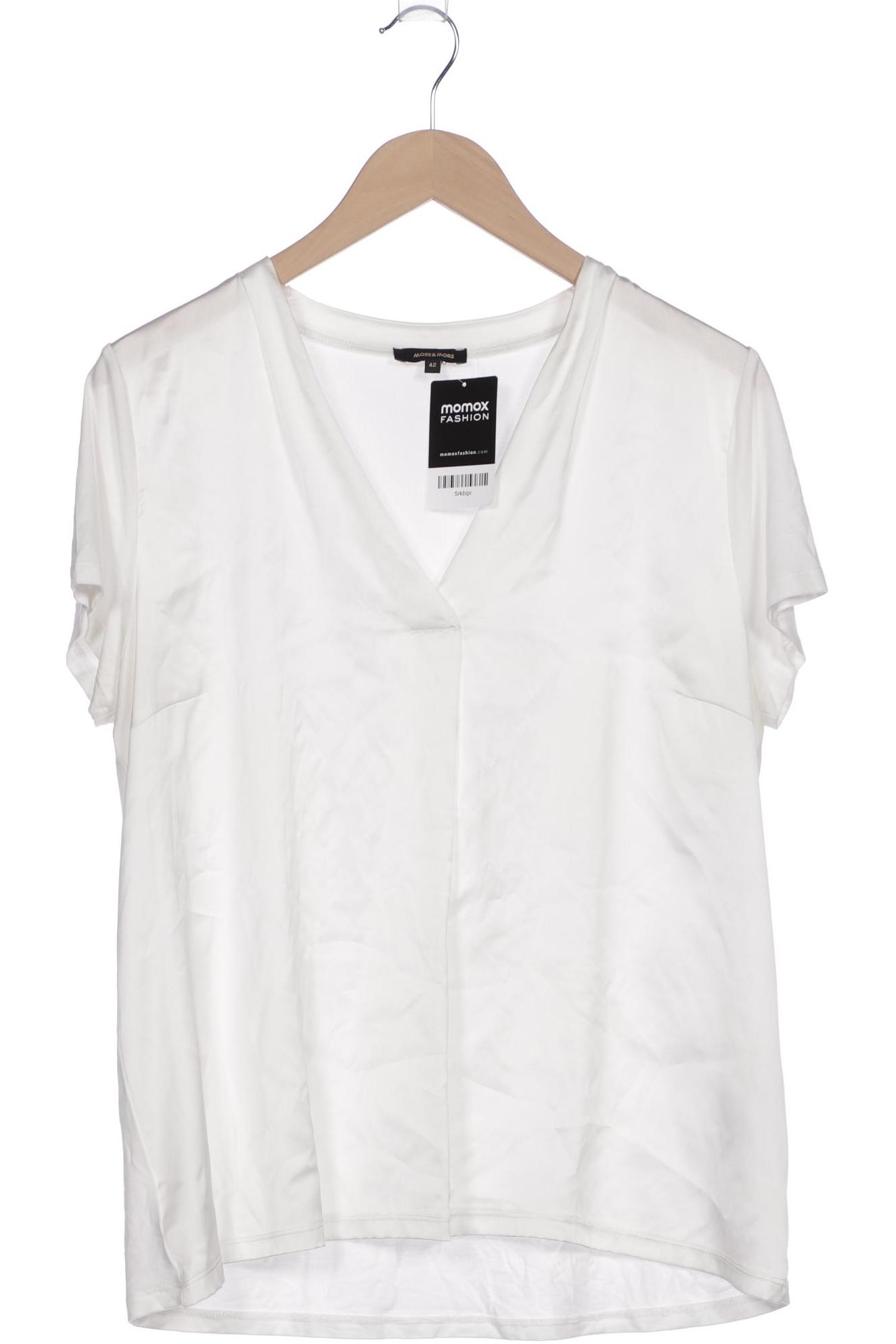 

More & More Damen T-Shirt, weiß, Gr. 42