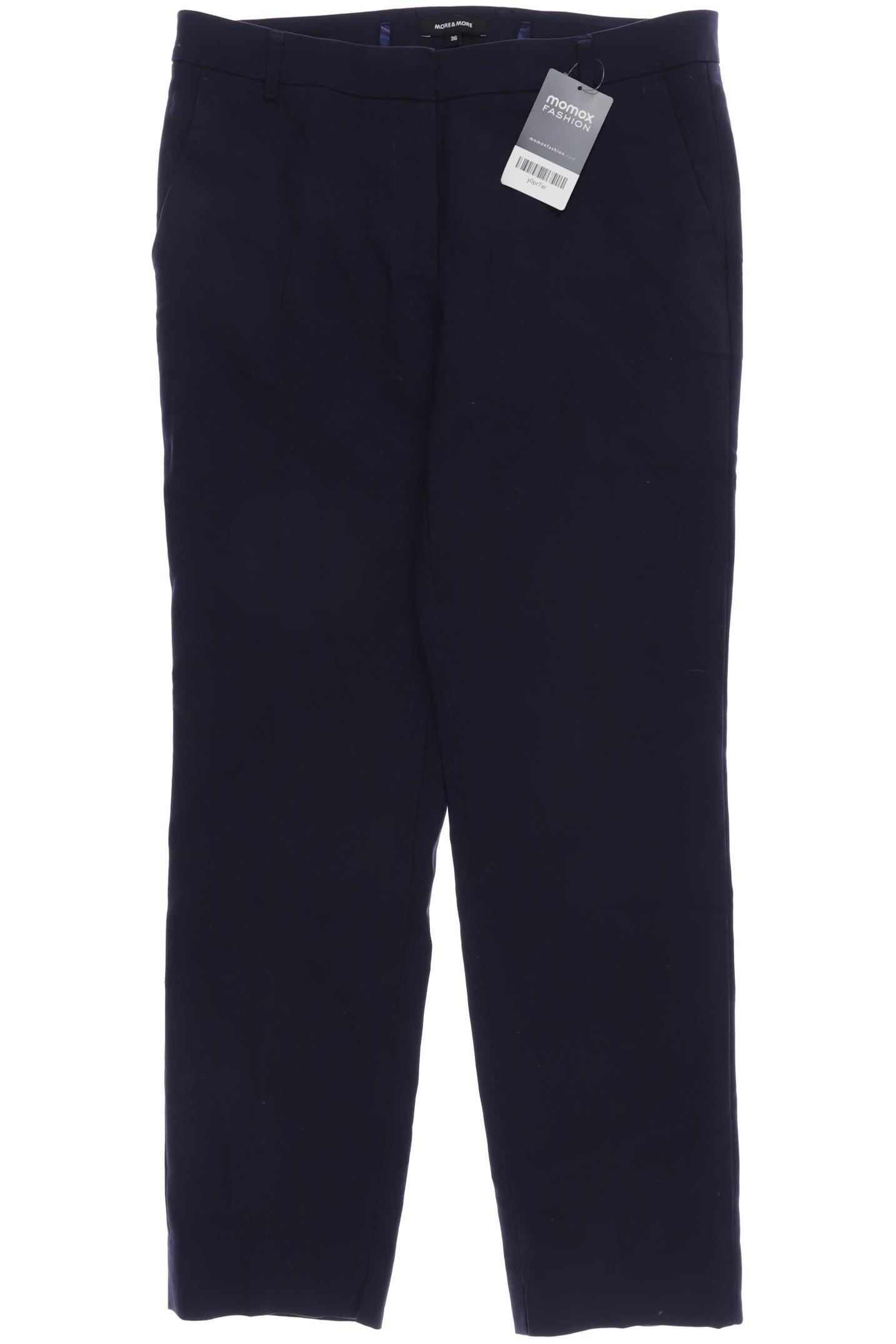 

More & More Damen Stoffhose, marineblau, Gr. 36