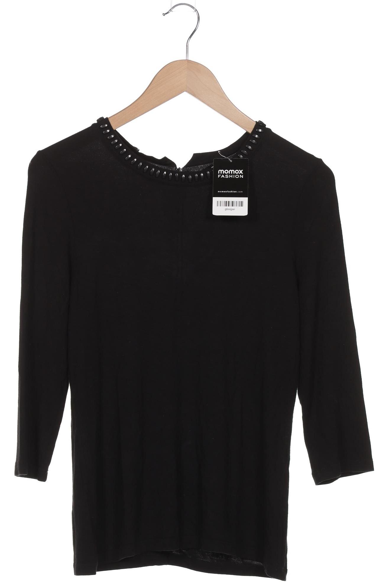 

More & More Damen Langarmshirt, schwarz, Gr. 38