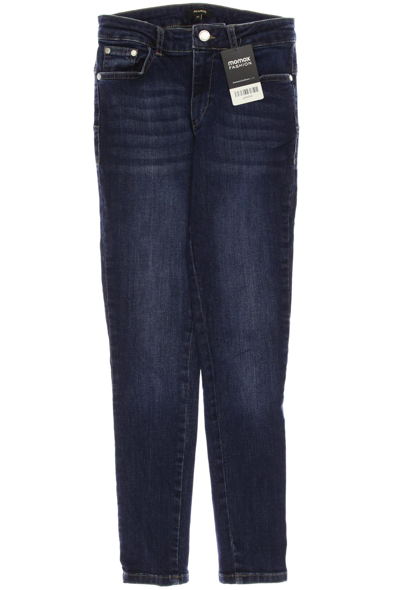 

More & More Damen Jeans, marineblau