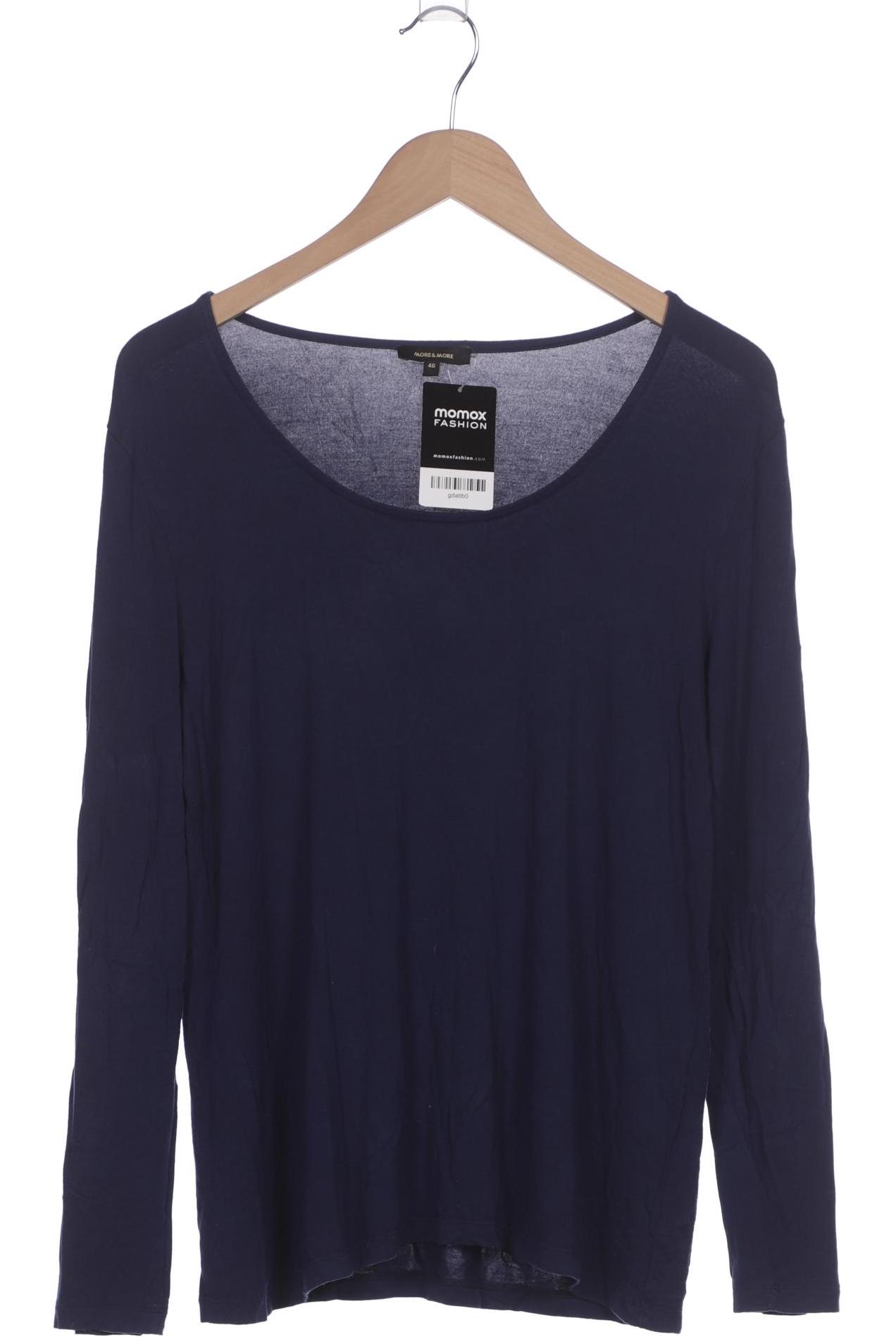 

More & More Damen Langarmshirt, marineblau, Gr. 46