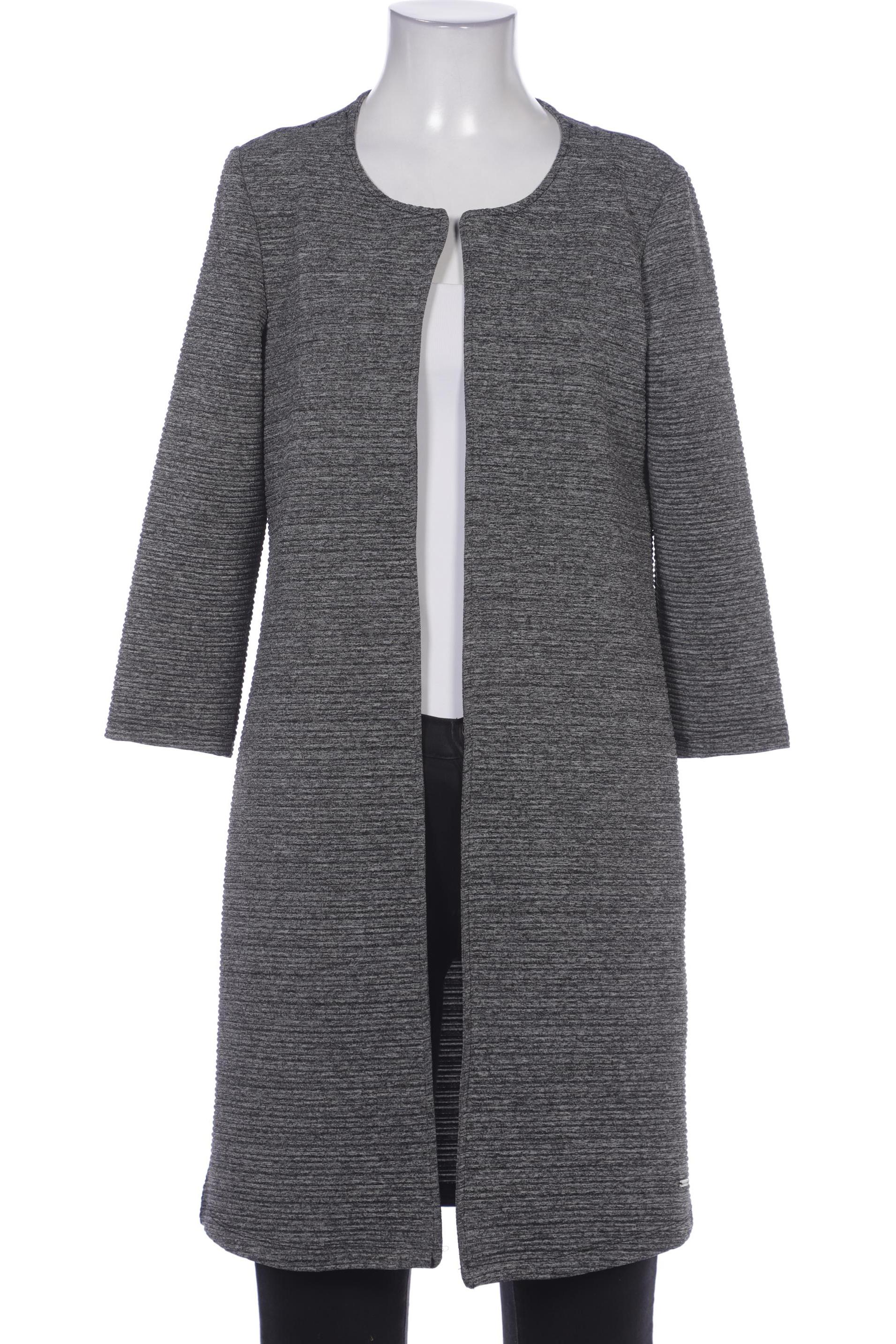 

More & More Damen Strickjacke, grau, Gr. 36