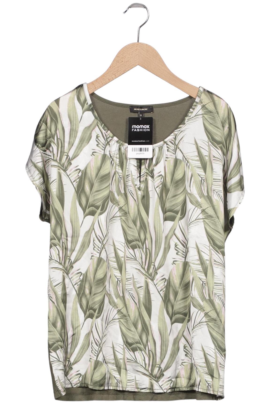 

More & More Damen T-Shirt, grün, Gr. 36
