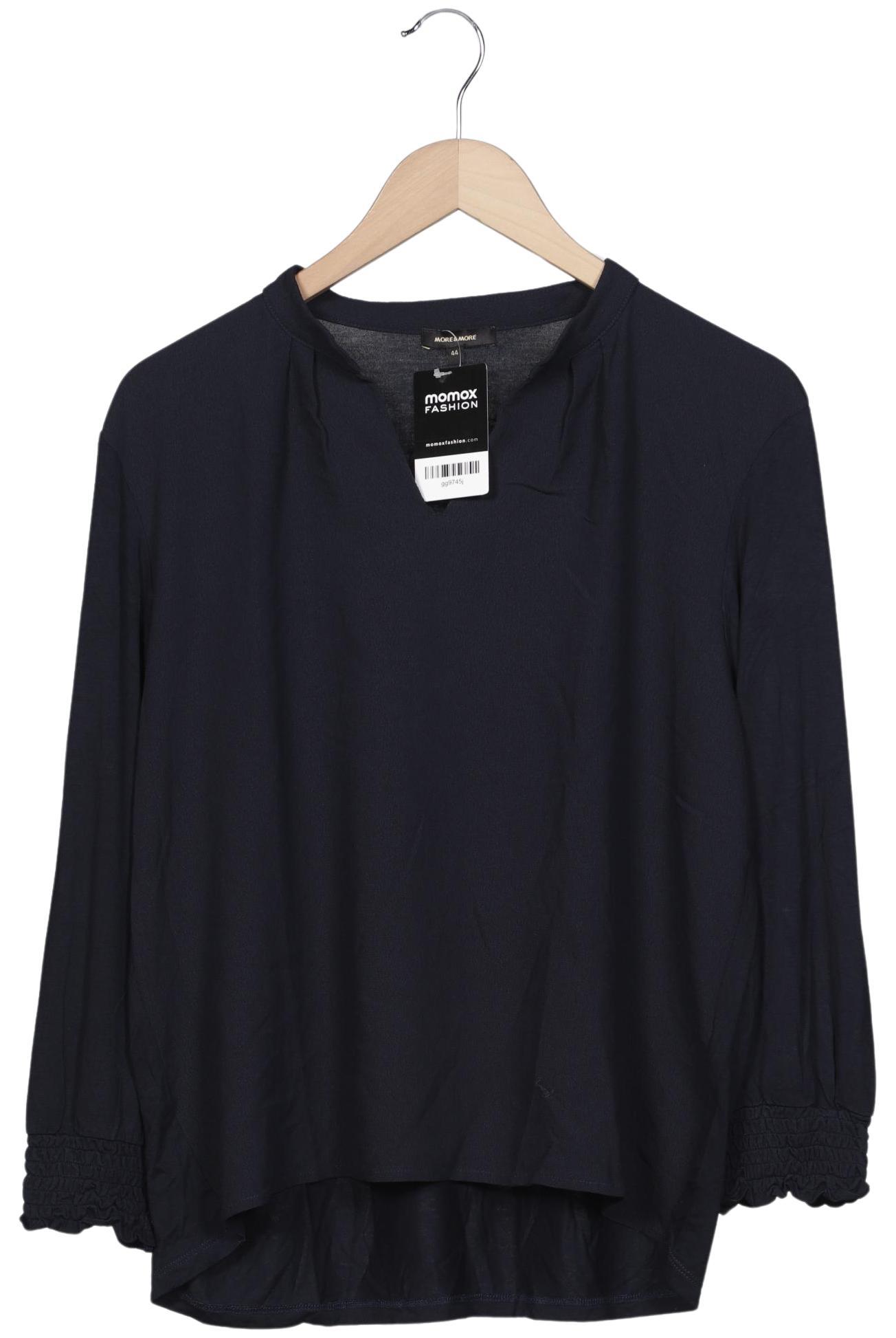 

More & More Damen Langarmshirt, marineblau, Gr. 44