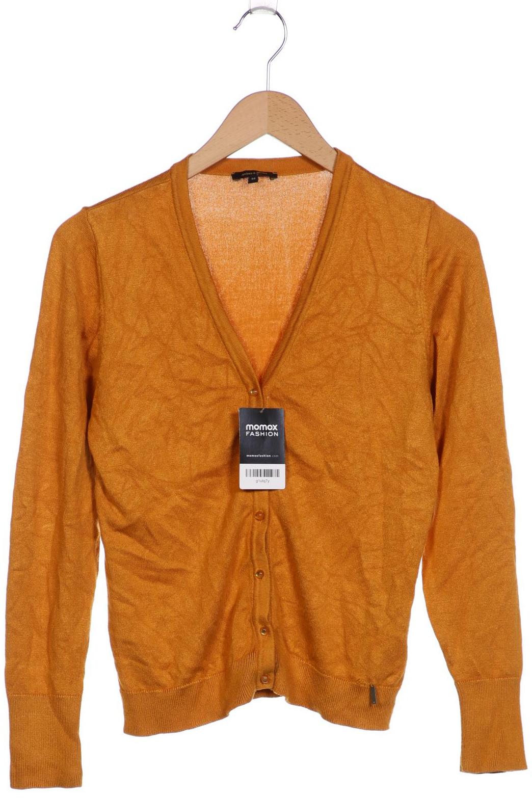

More & More Damen Strickjacke, orange, Gr. 34
