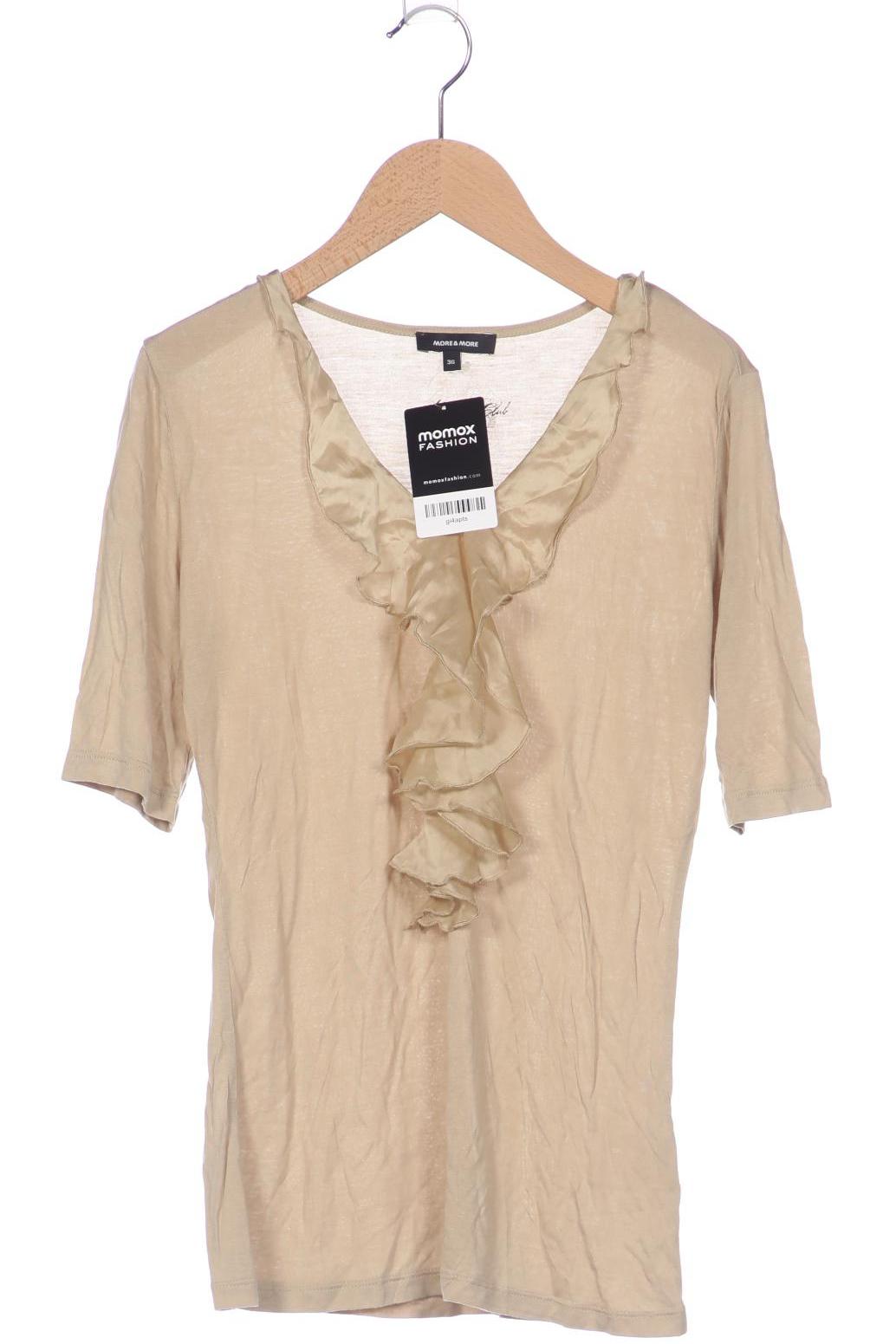 Thumbnail - More &amp; More Damen T-Shirt, beige, Gr. 36