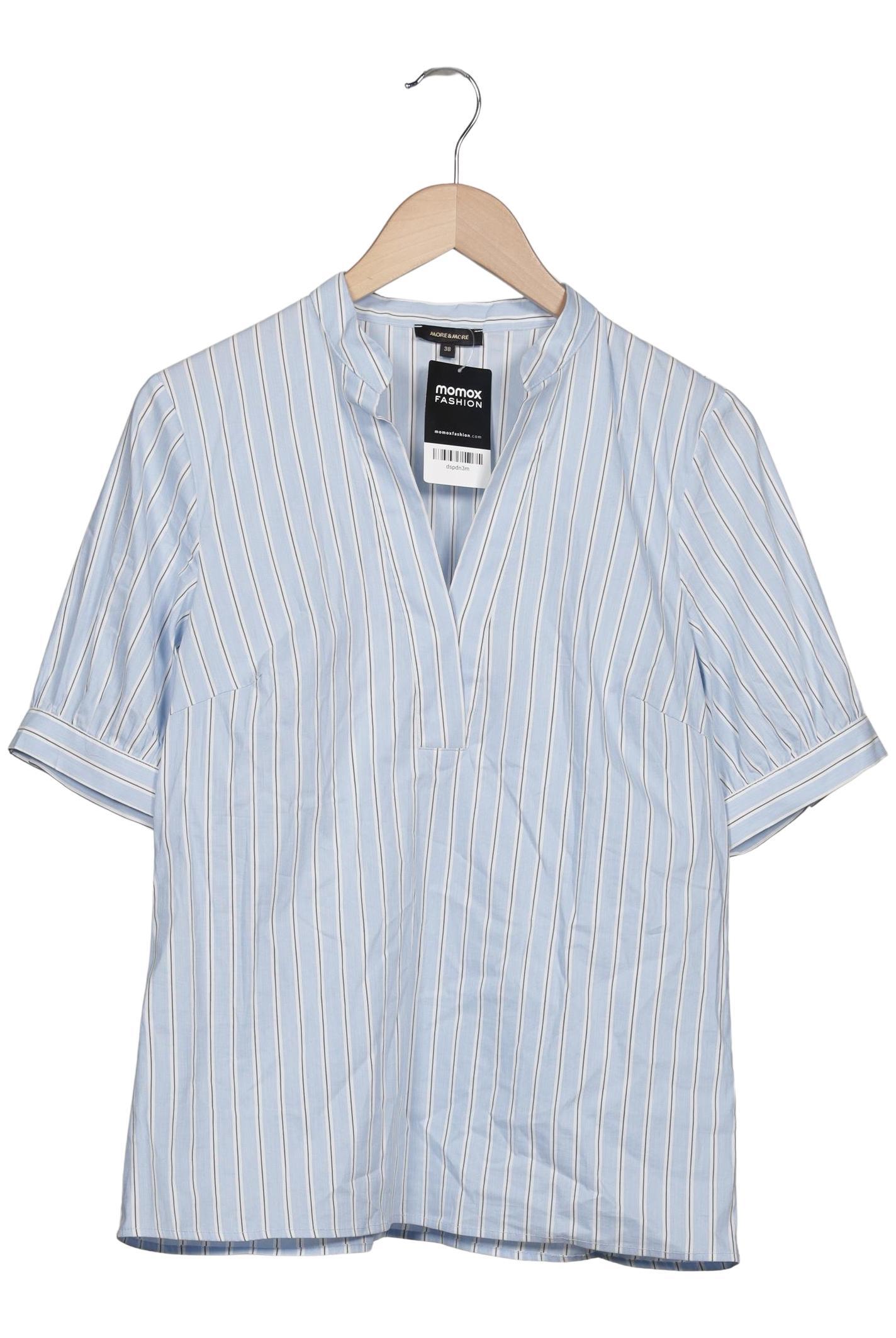 

More & More Damen Bluse, hellblau, Gr. 38