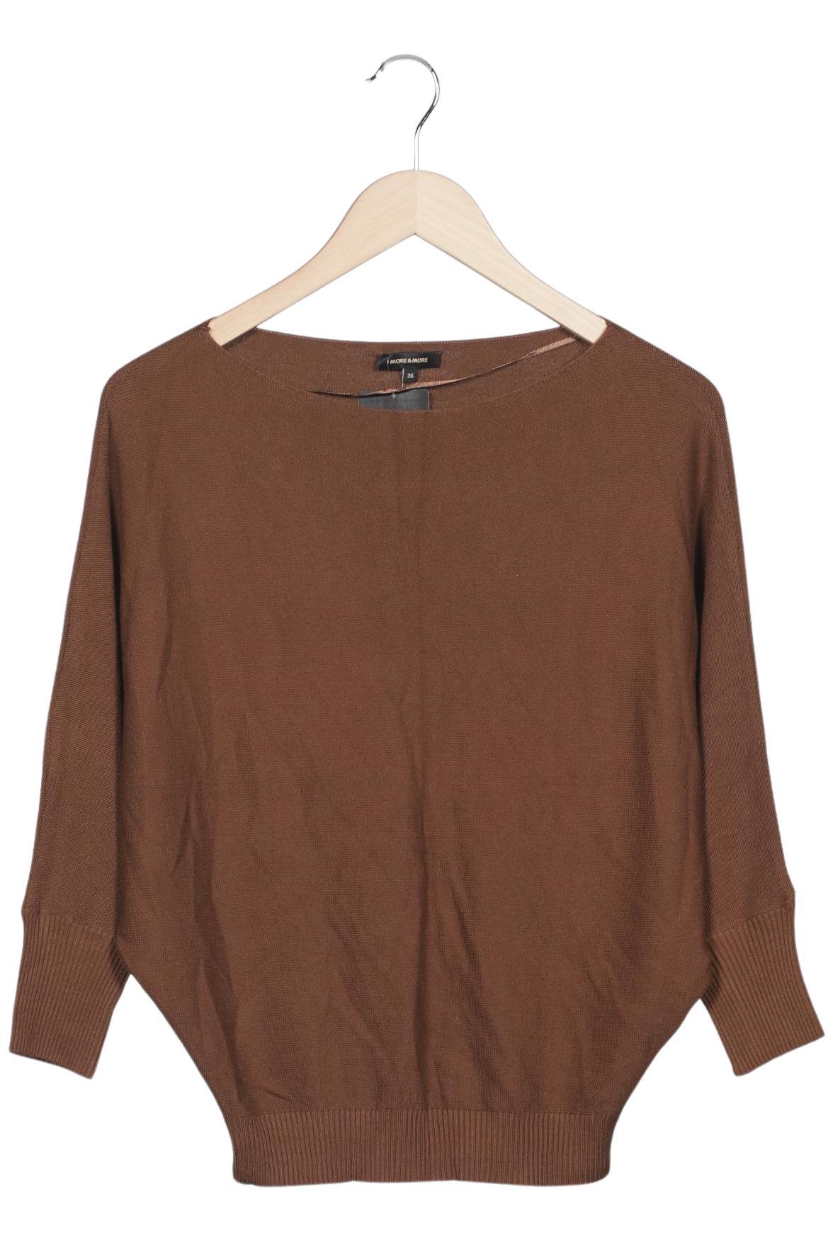 

More & More Damen Pullover, braun, Gr. 36