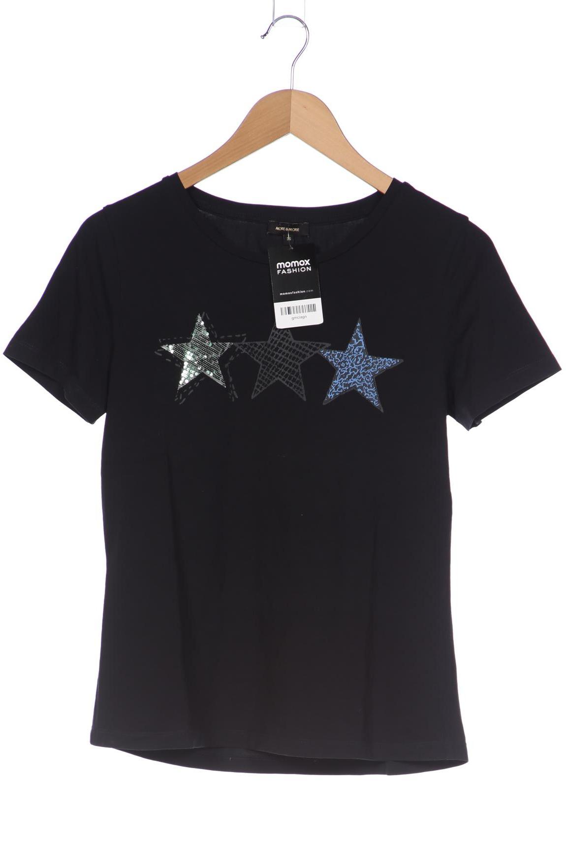 

More & More Damen T-Shirt, schwarz, Gr. 36