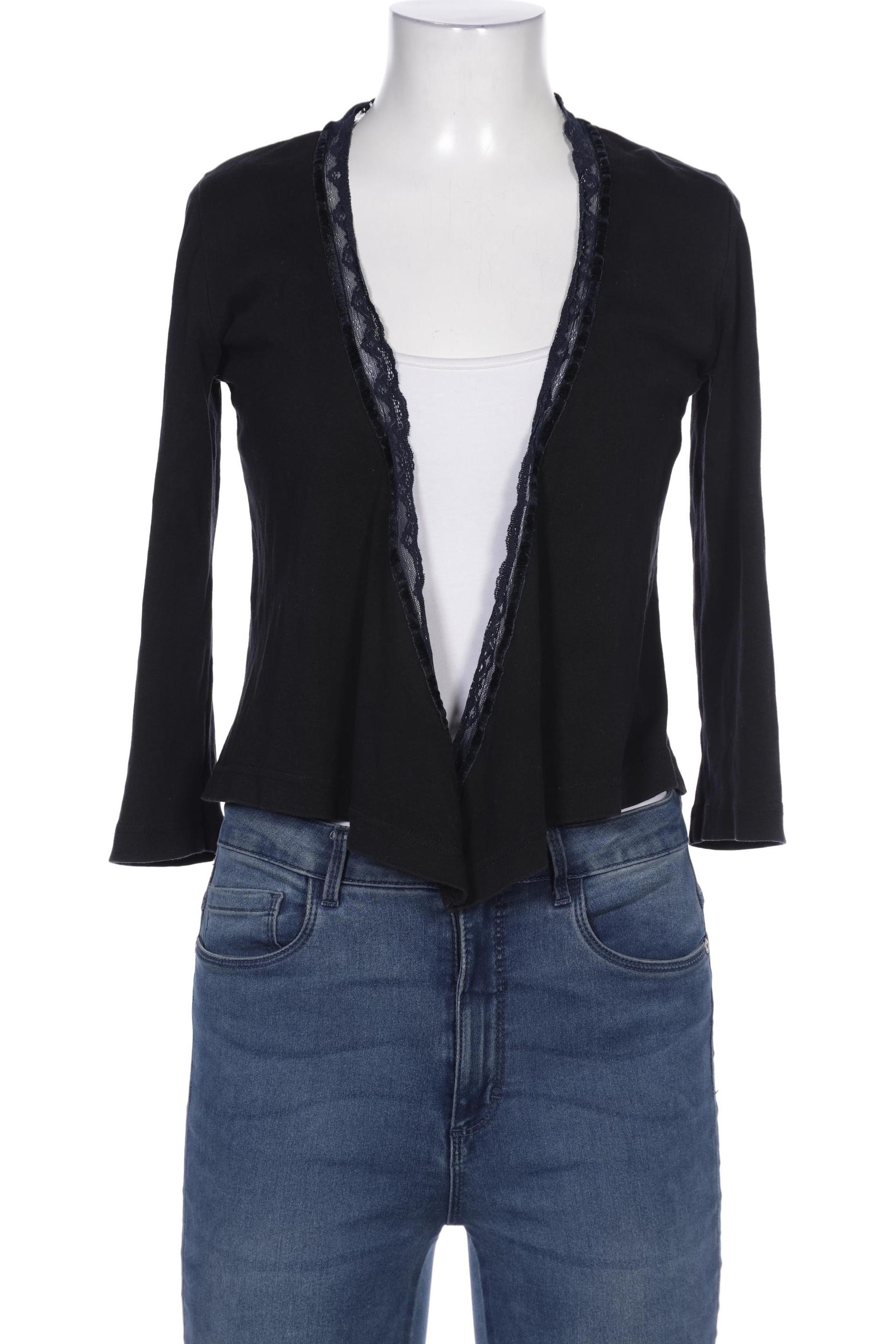

More & More Damen Strickjacke, schwarz, Gr. 36