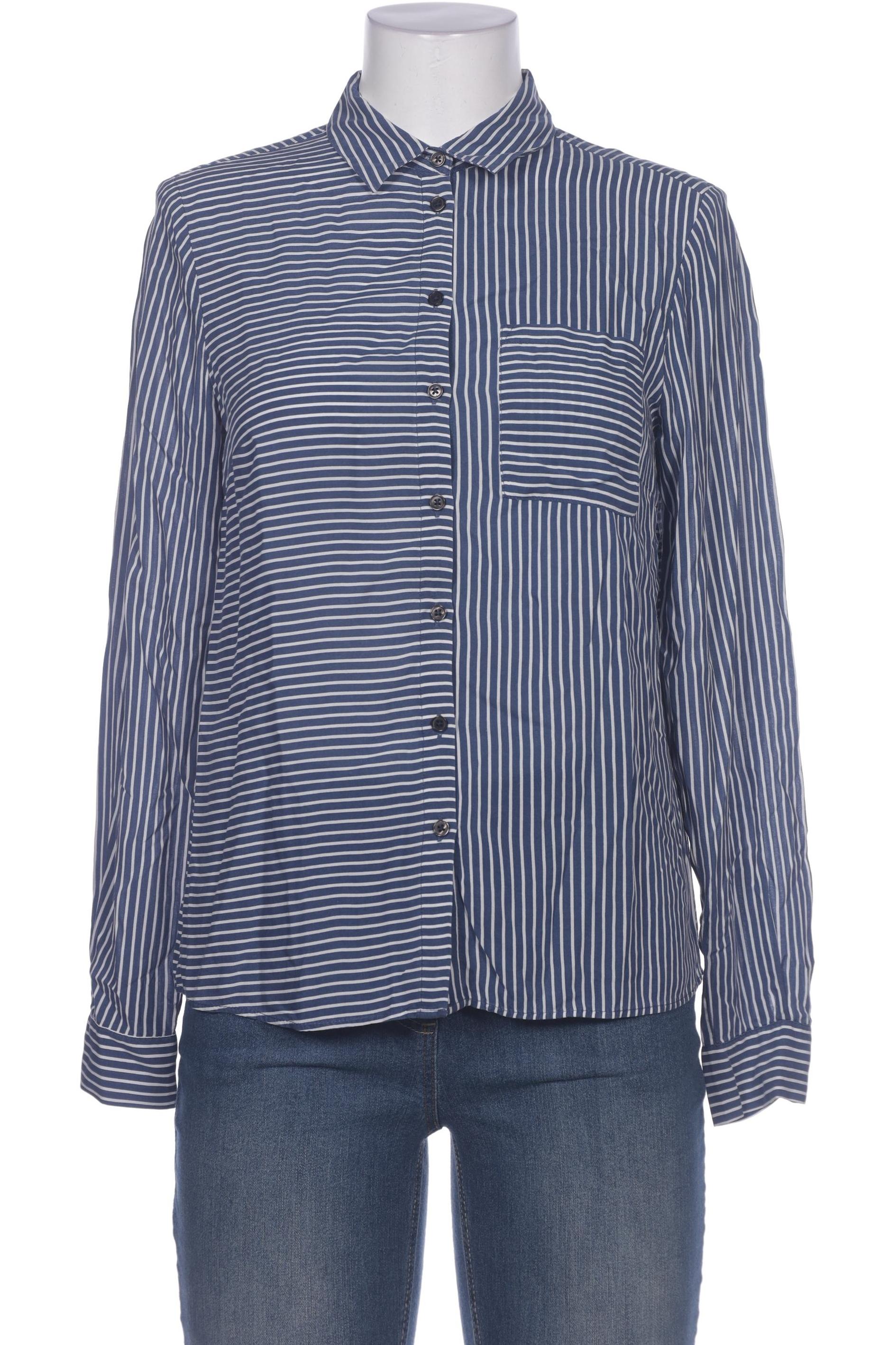 

More & More Damen Bluse, blau, Gr. 36
