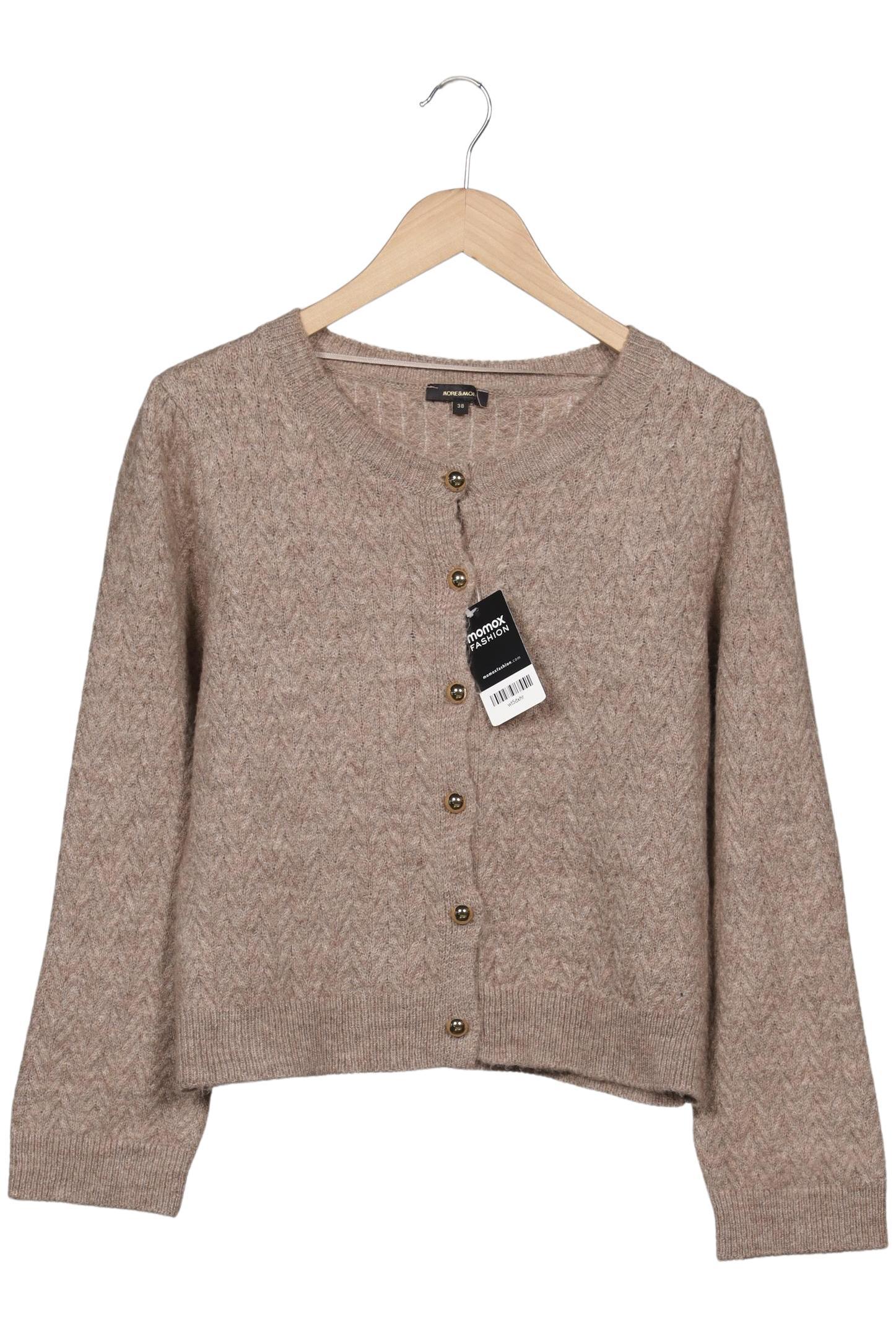 

More & More Damen Strickjacke, beige, Gr. 38