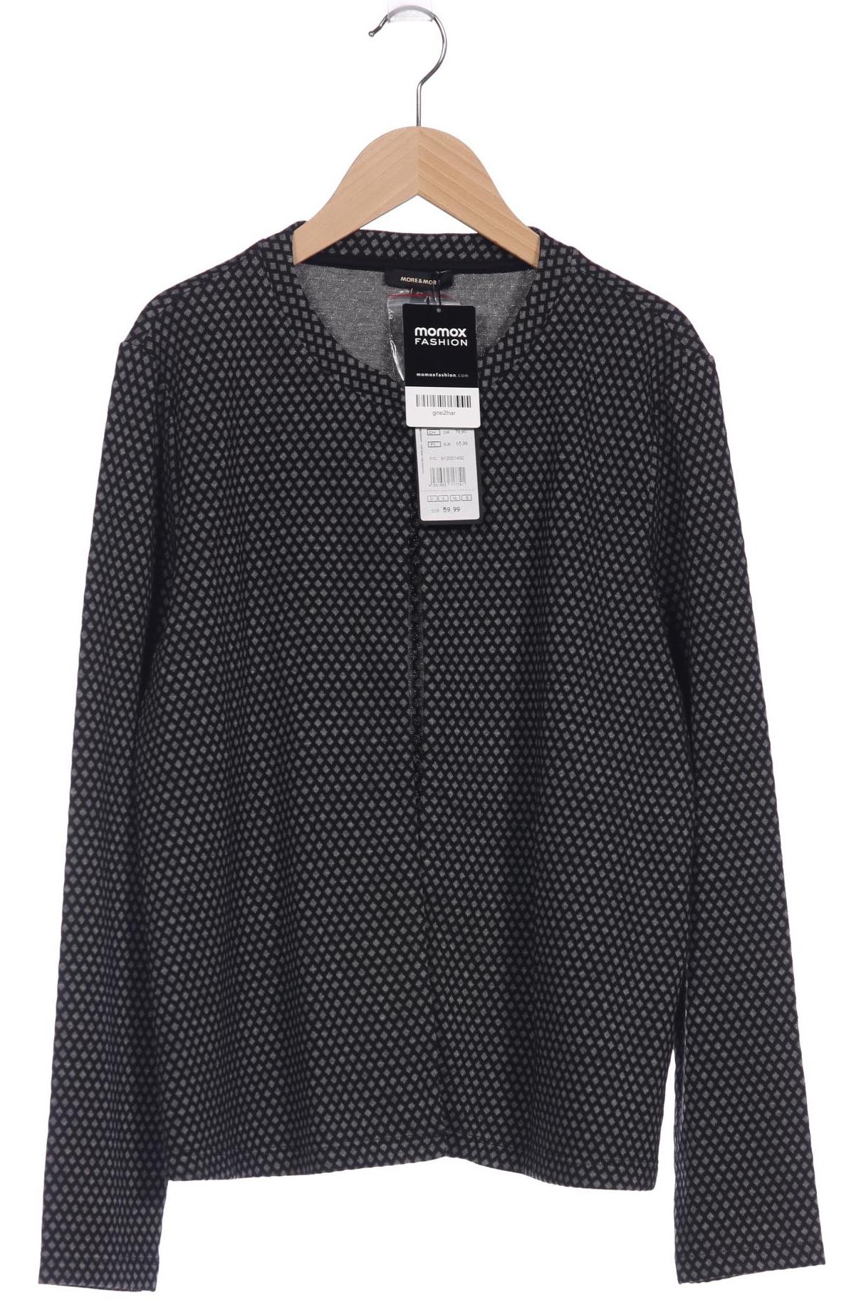 

More & More Damen Strickjacke, schwarz, Gr. 42