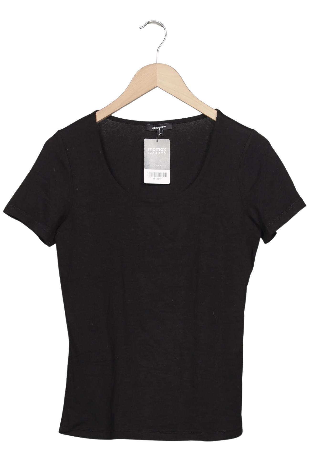 

More & More Damen T-Shirt, schwarz, Gr. 38