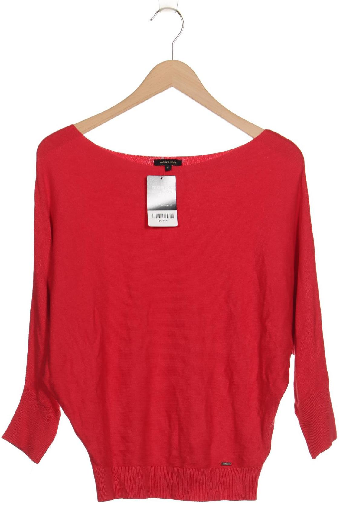 

More & More Damen Pullover, rot, Gr. 36