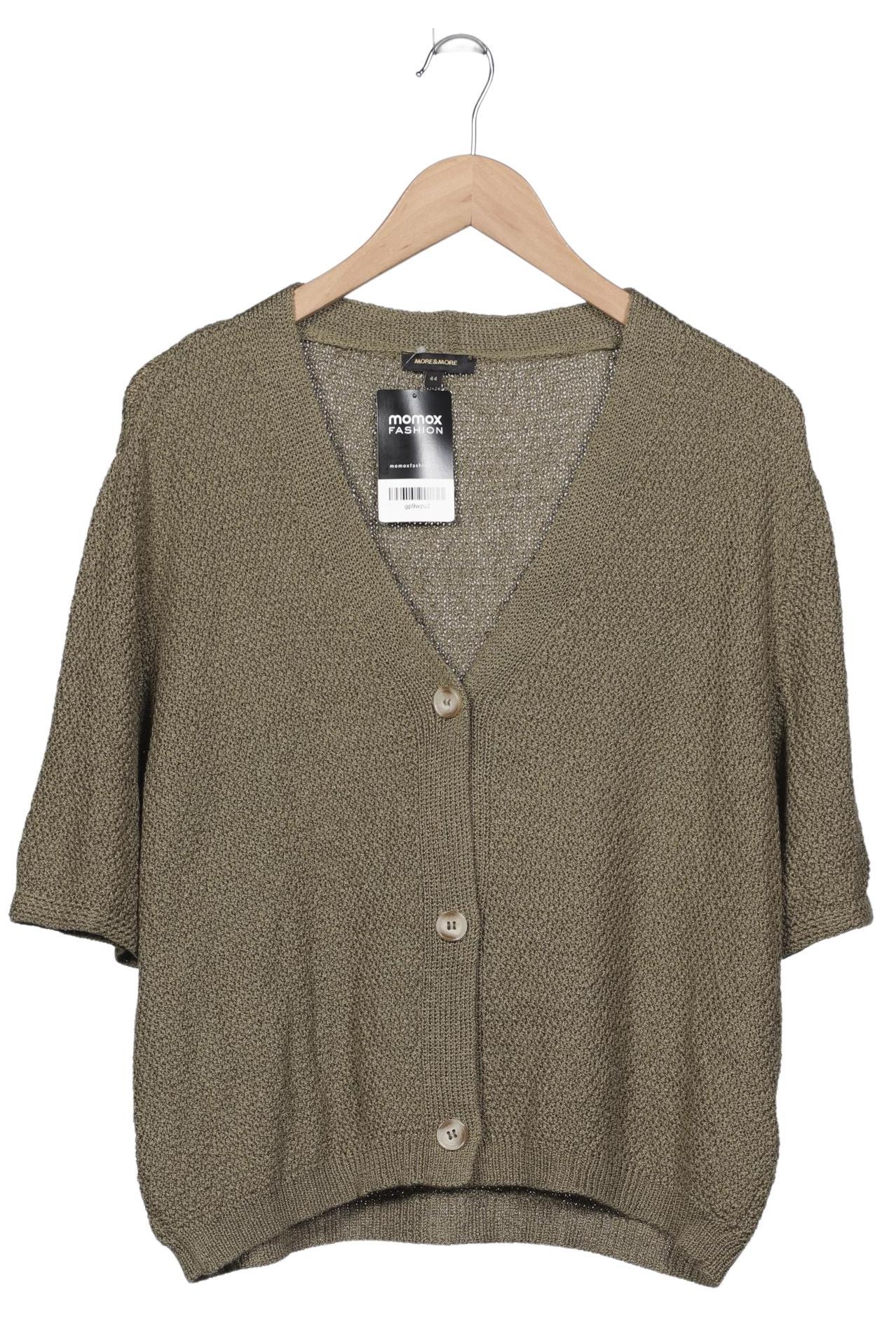 

More & More Damen Strickjacke, grün, Gr. 44