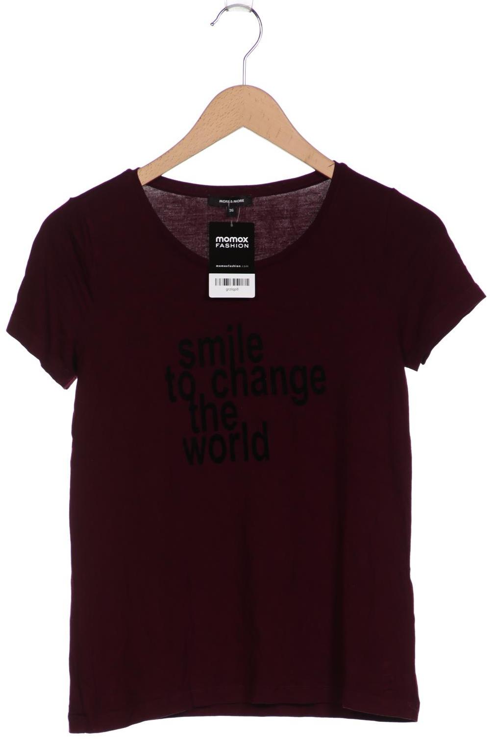 

More & More Damen T-Shirt, bordeaux, Gr. 36