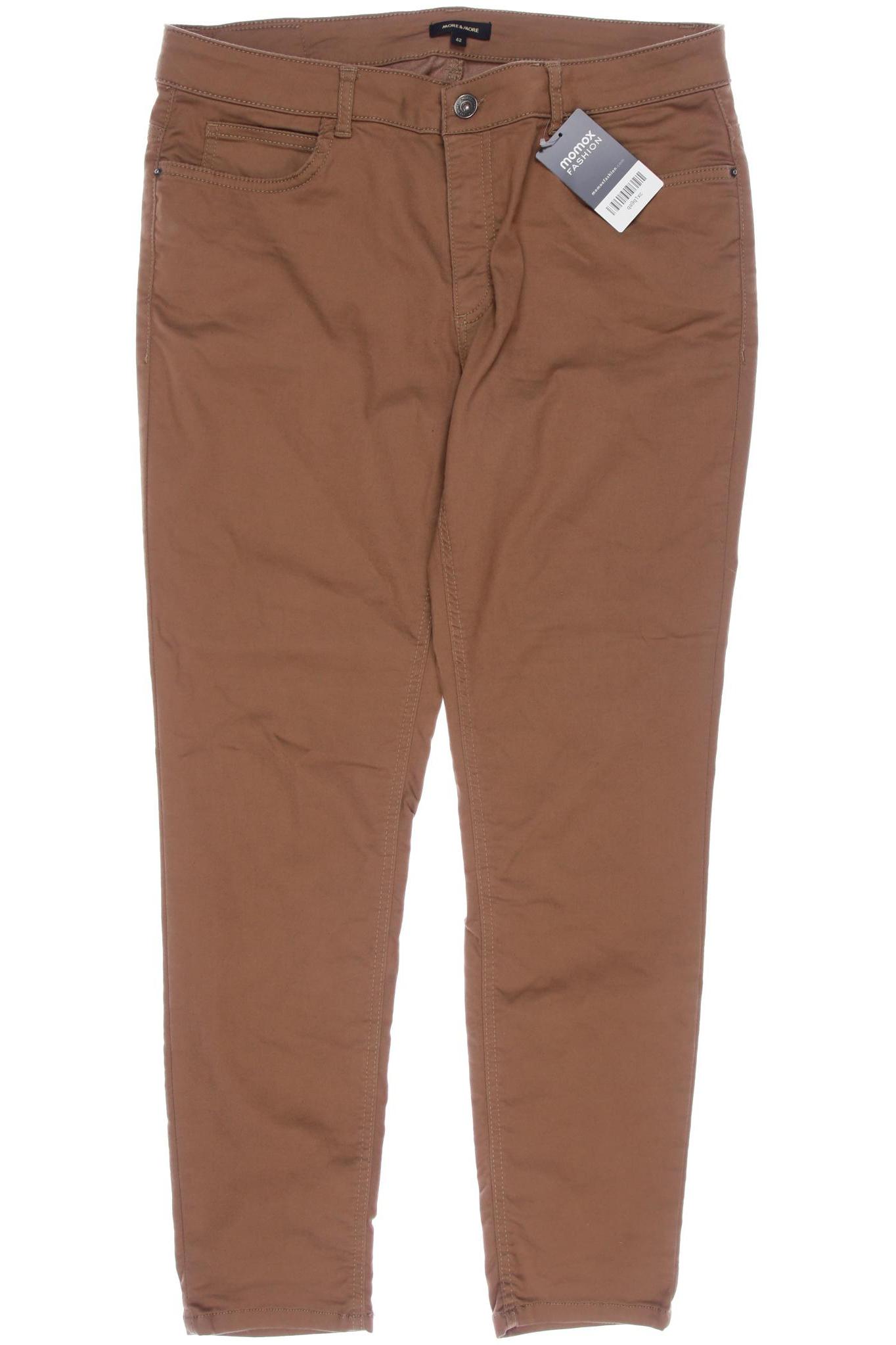

More & More Damen Jeans, braun, Gr. 42