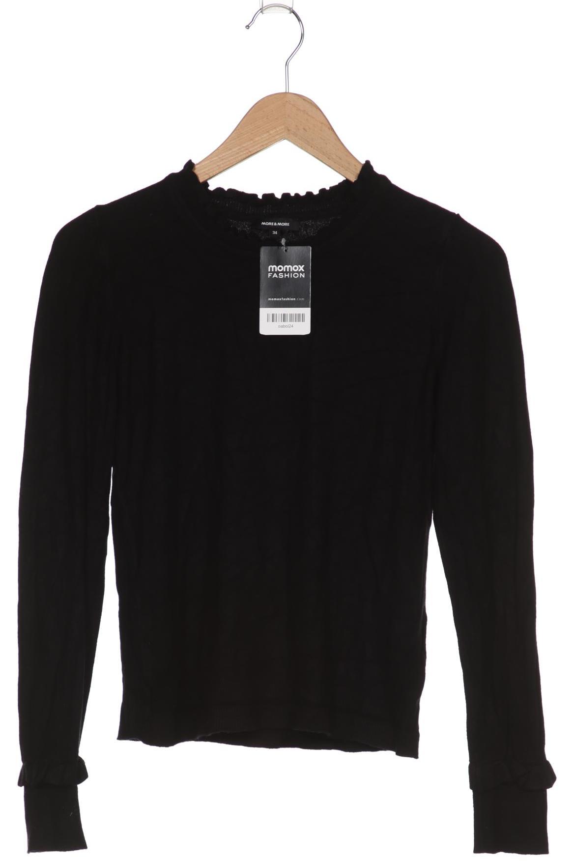 

More & More Damen Pullover, schwarz, Gr. 34
