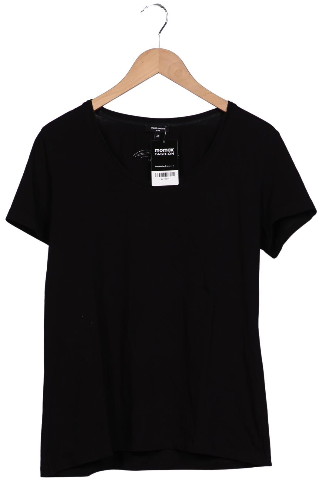 

More & More Damen T-Shirt, schwarz, Gr. 46