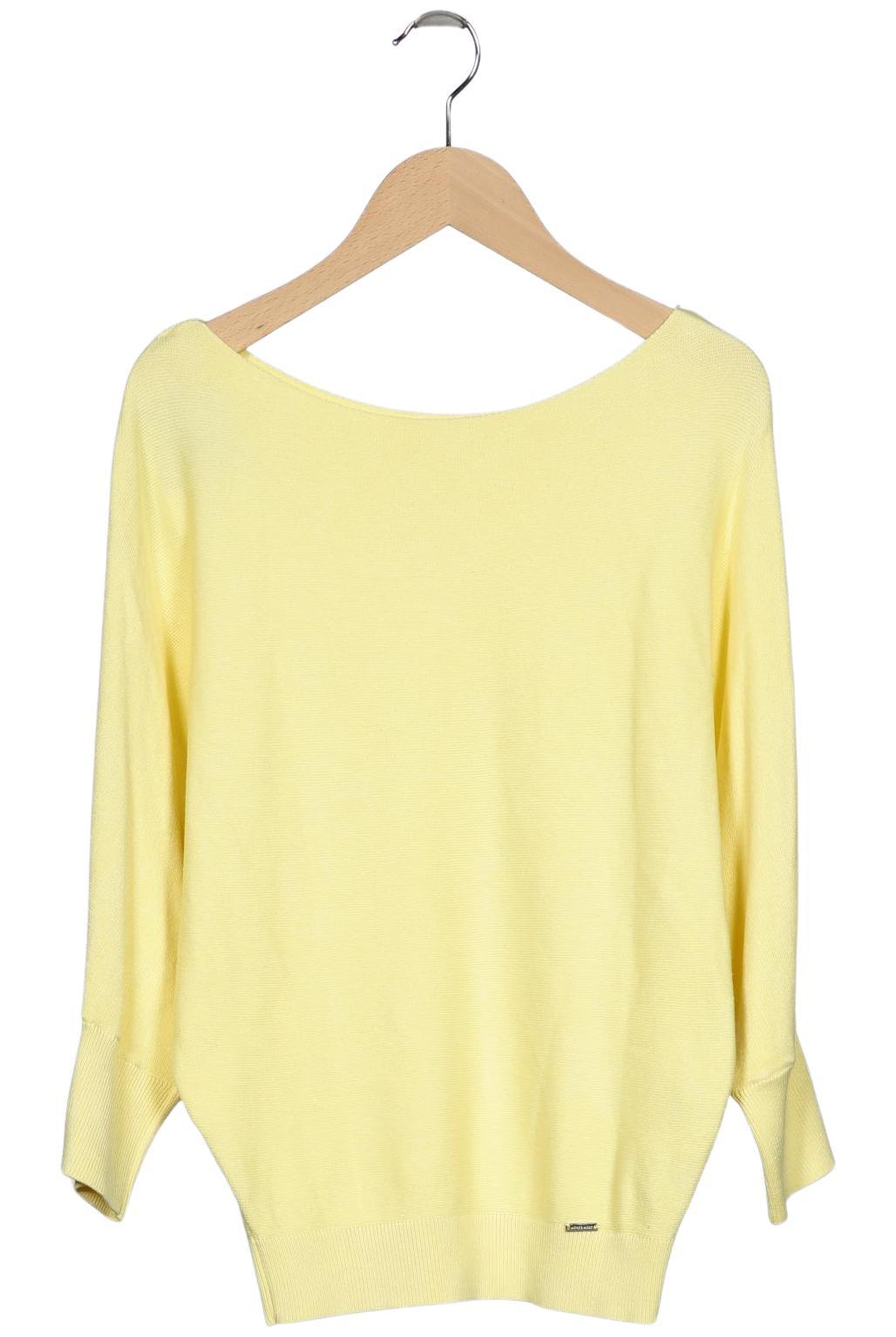 

More & More Damen Pullover, gelb, Gr. 36