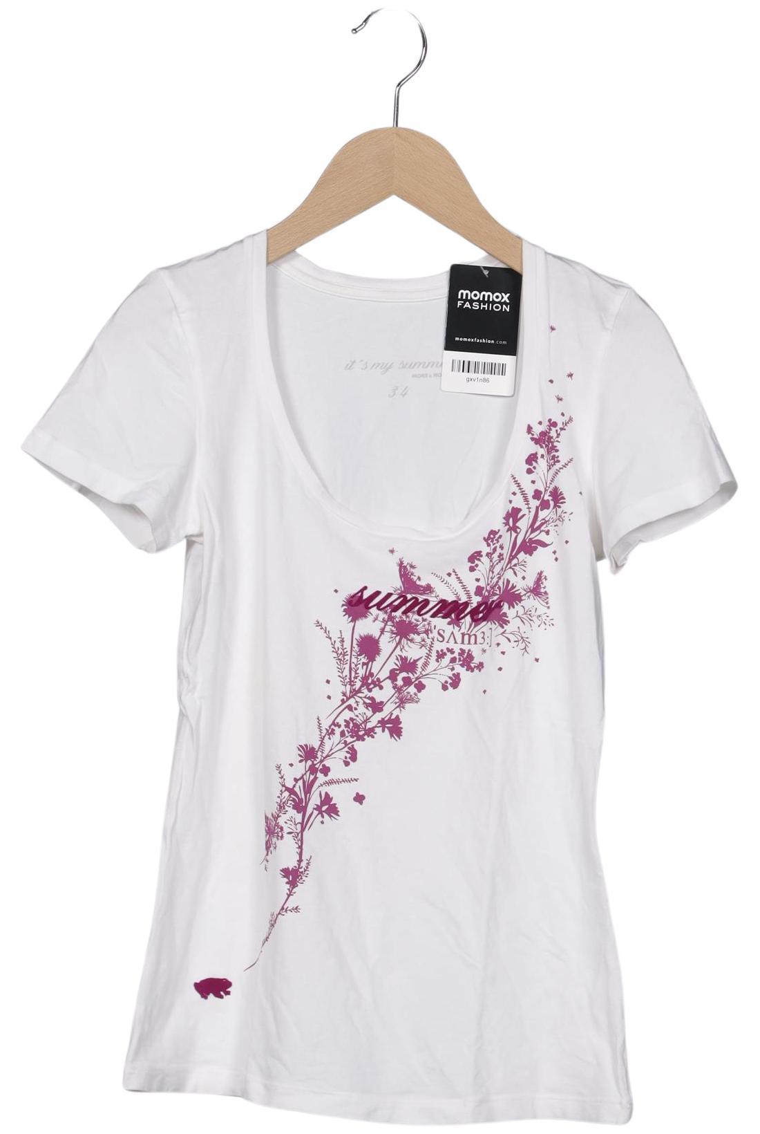 

More & More Damen T-Shirt, weiß, Gr. 34