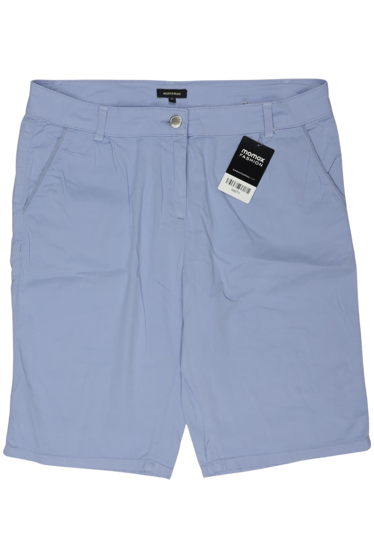 

More & More Damen Shorts, hellblau, Gr. 40
