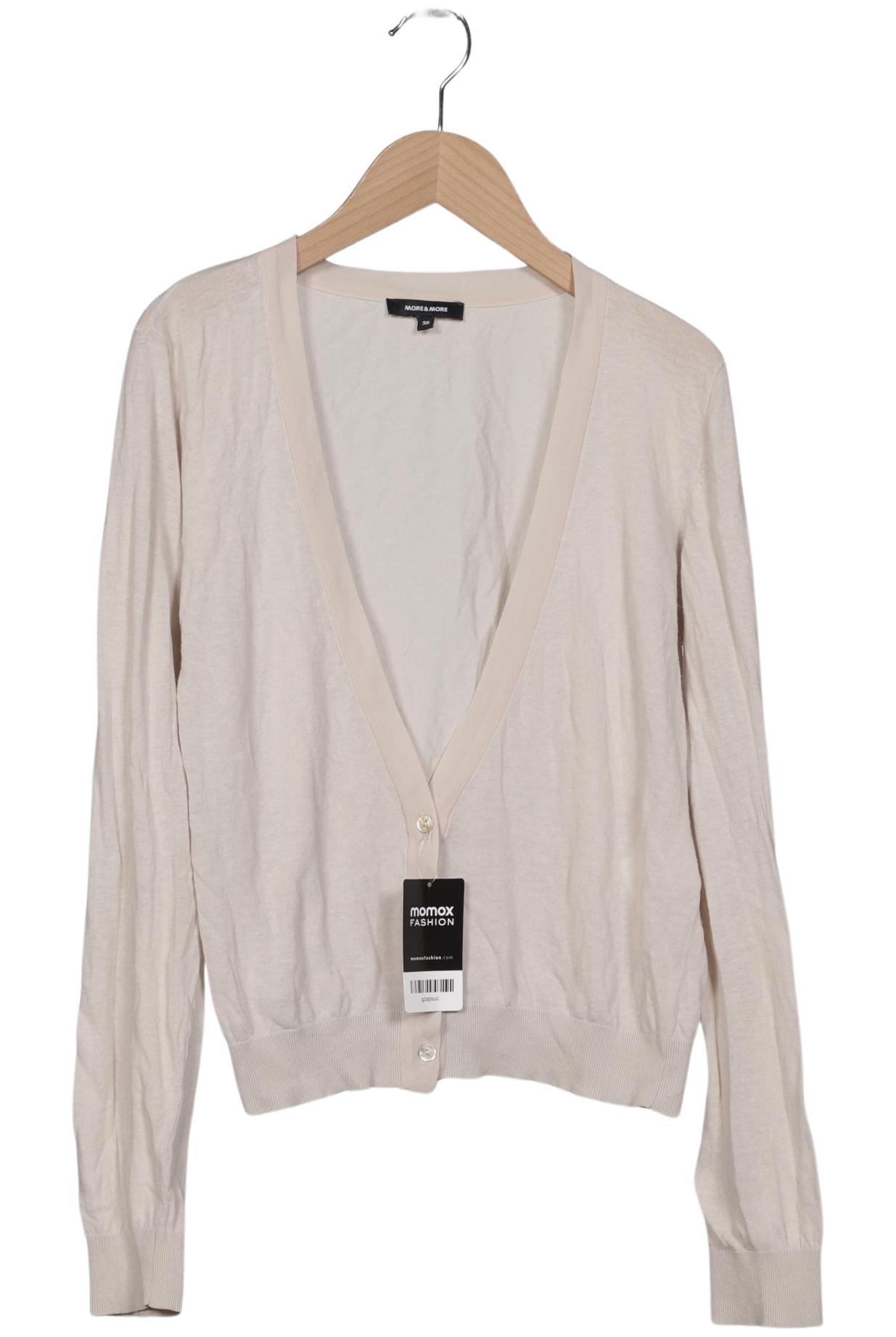 

More & More Damen Strickjacke, beige, Gr. 38
