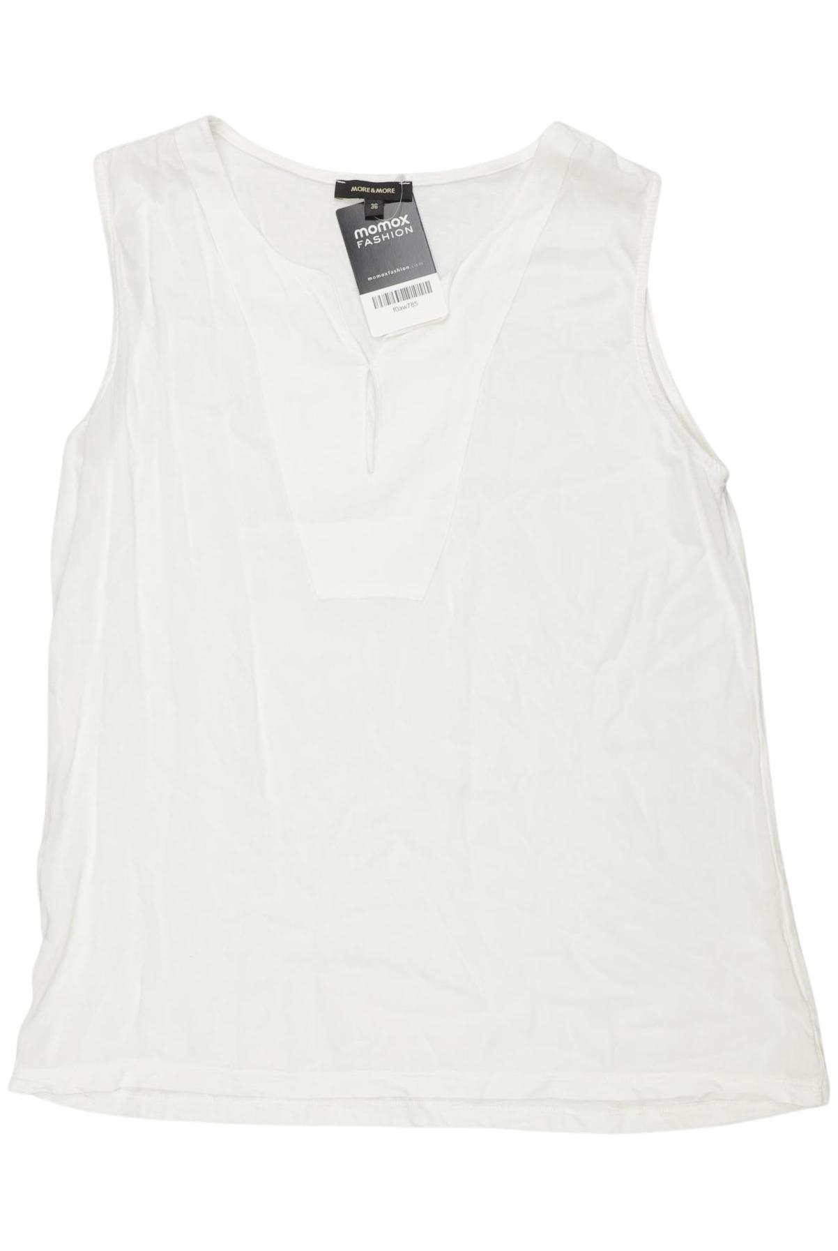 

More & More Damen Top, weiß, Gr. 36