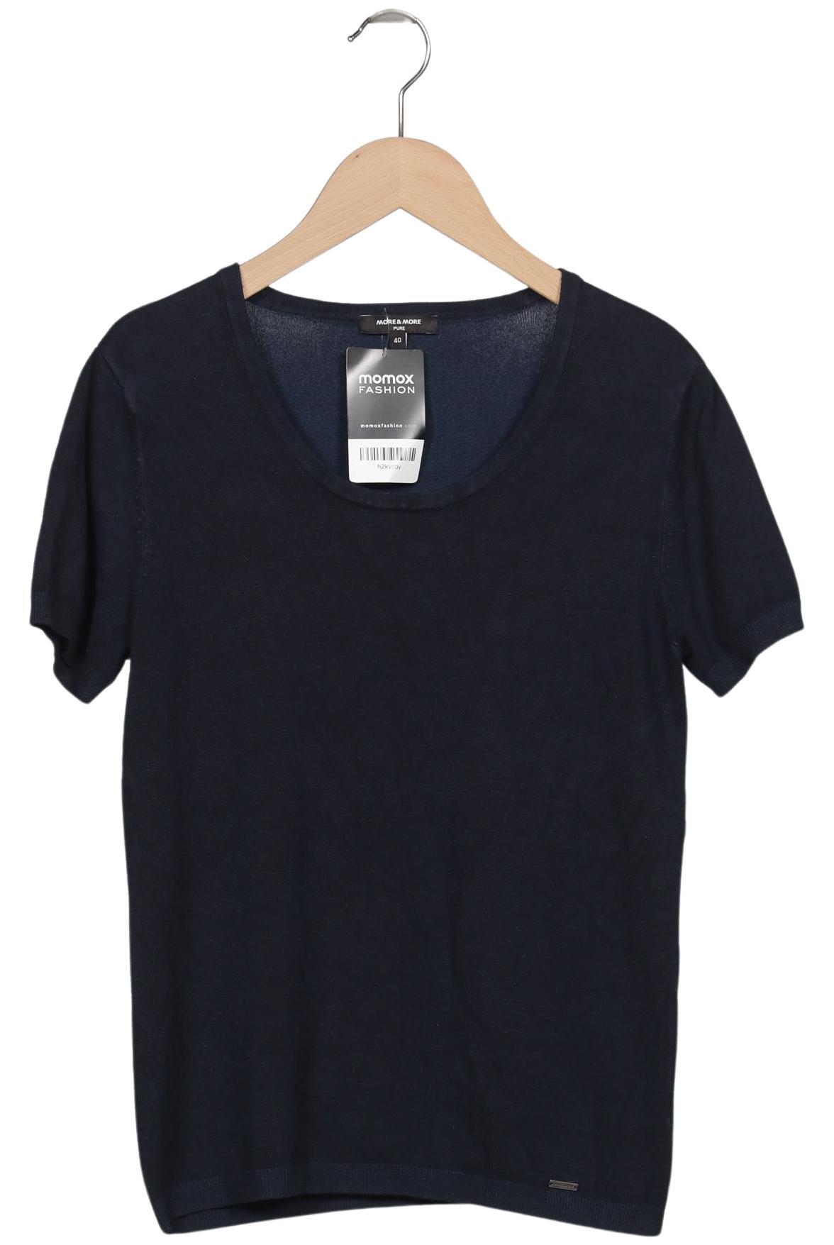 

More & More Damen T-Shirt, marineblau, Gr. 40