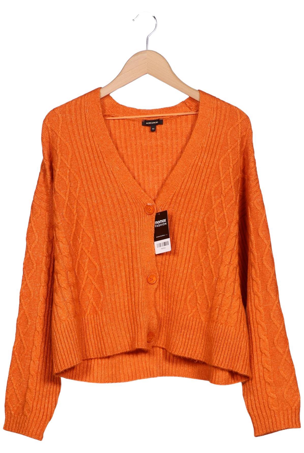 

More & More Damen Strickjacke, orange, Gr. 40