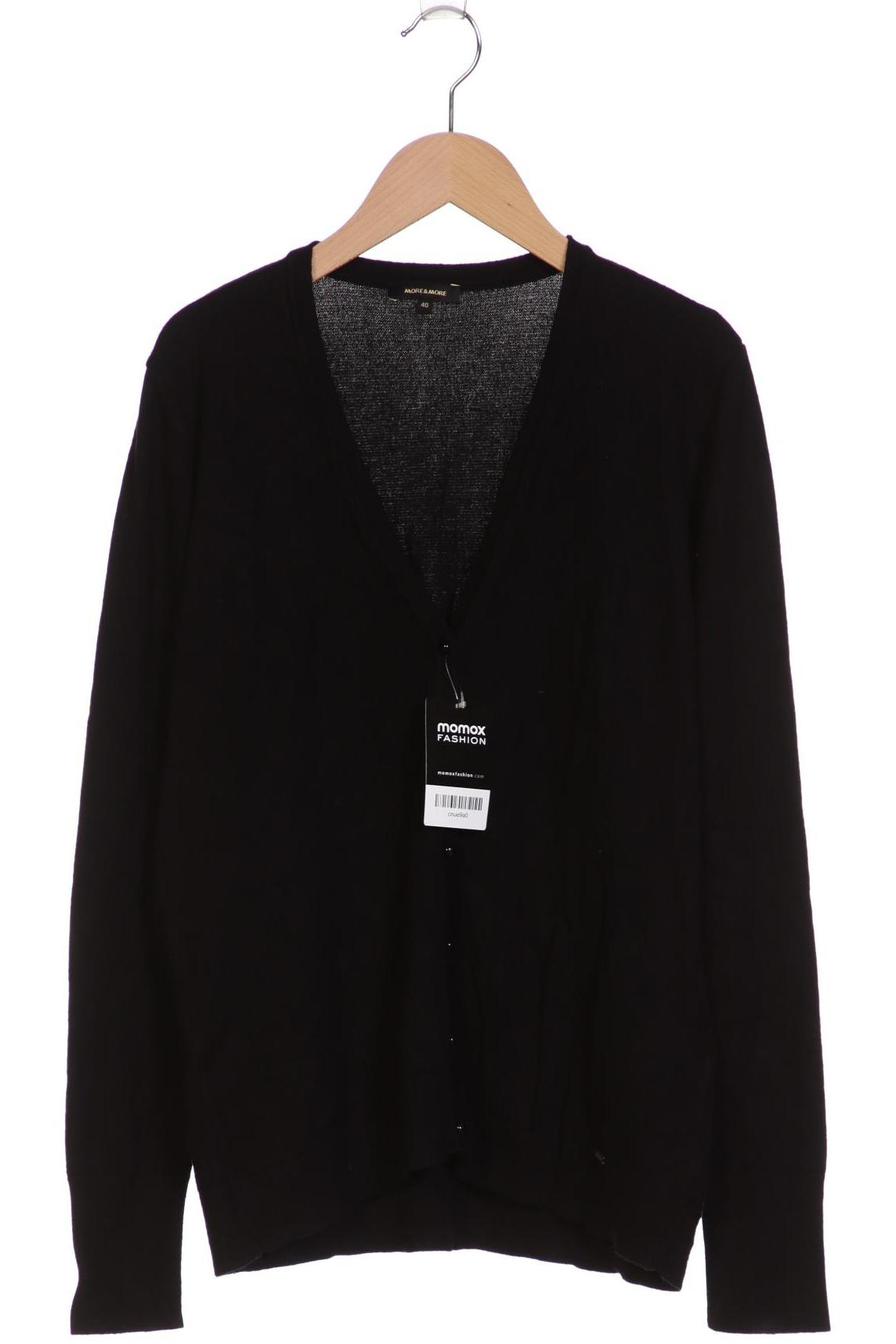 

More & More Damen Strickjacke, schwarz, Gr. 40