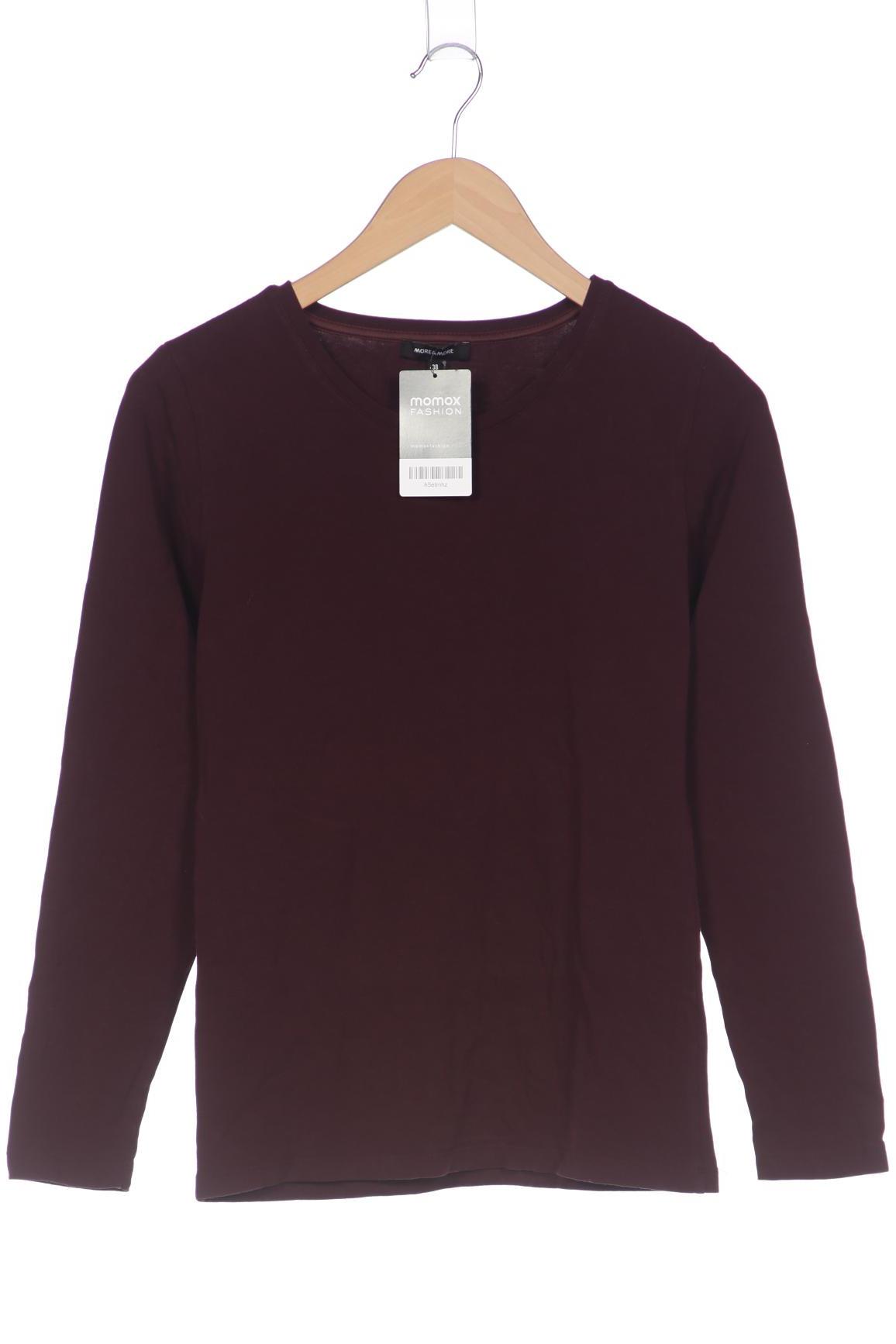 

More & More Damen Langarmshirt, bordeaux, Gr. 38