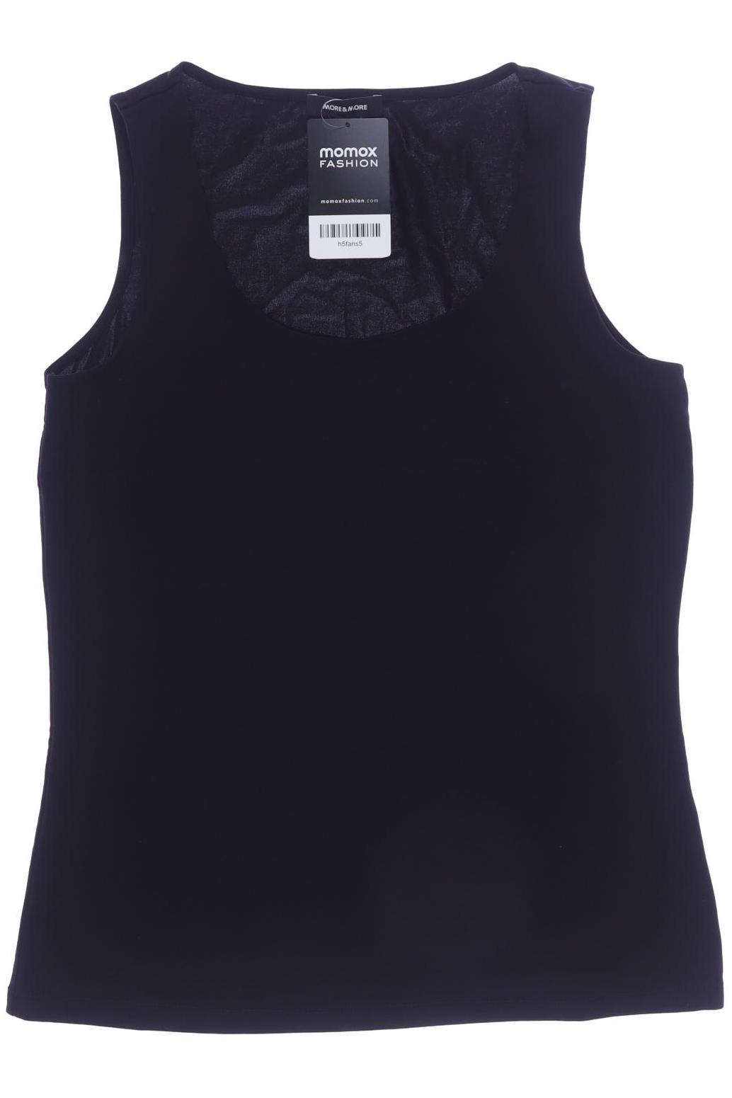 

More & More Damen Top, schwarz, Gr. 38