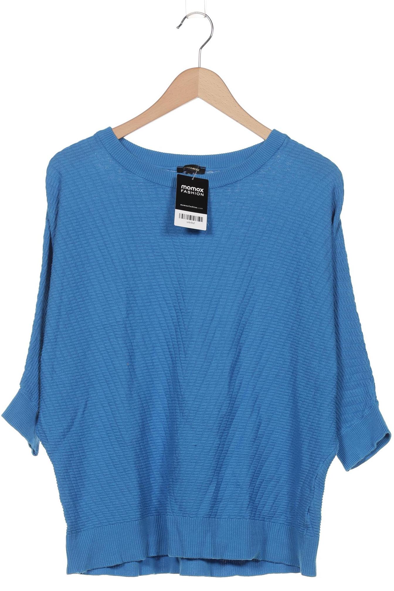 

More & More Damen Pullover, blau, Gr. 40