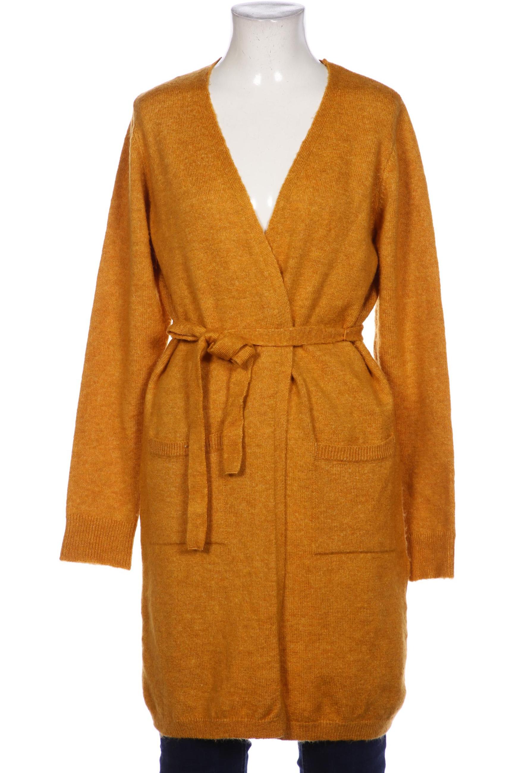 

More & More Damen Strickjacke, gelb, Gr. 36