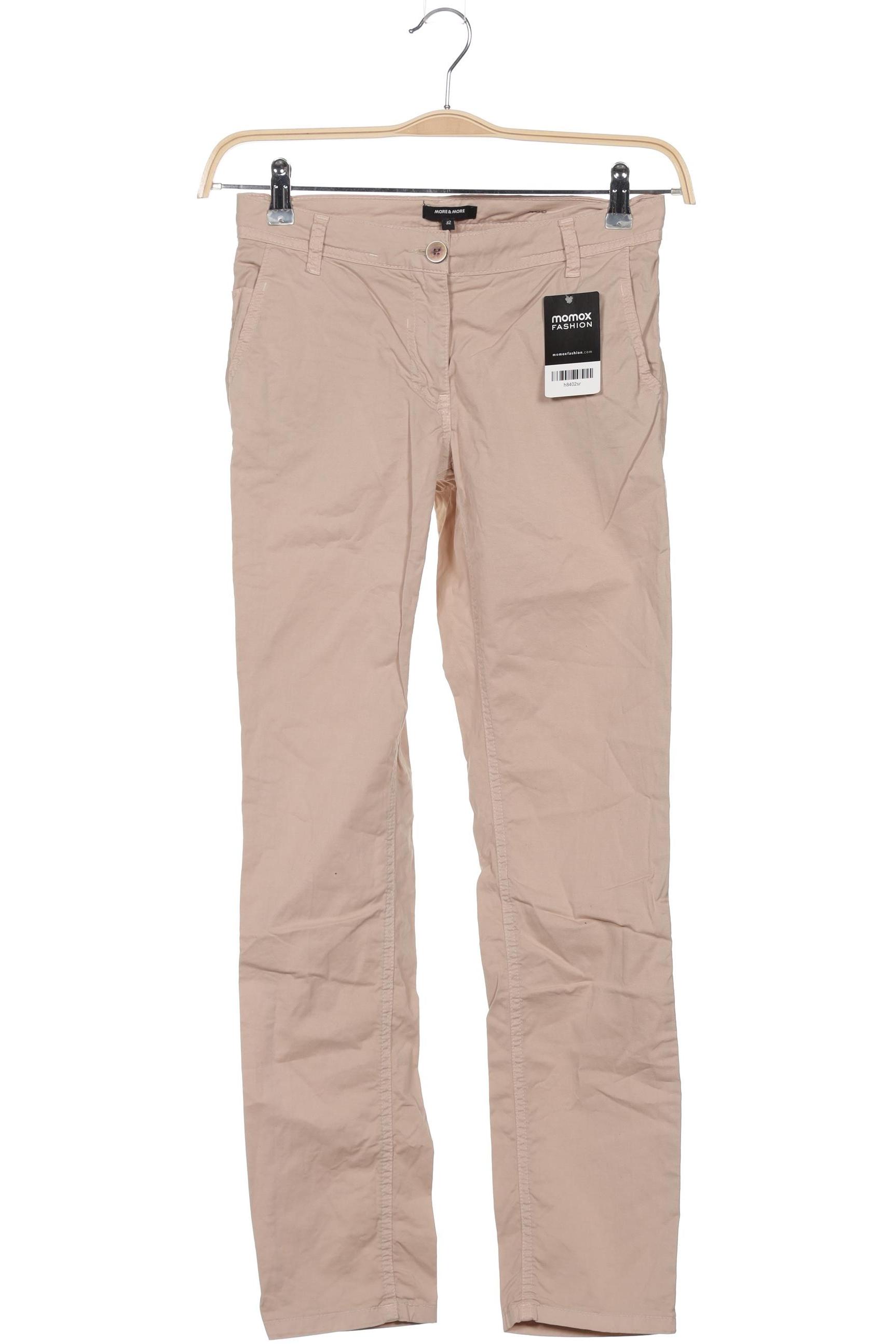 

More & More Damen Stoffhose, beige, Gr. 32