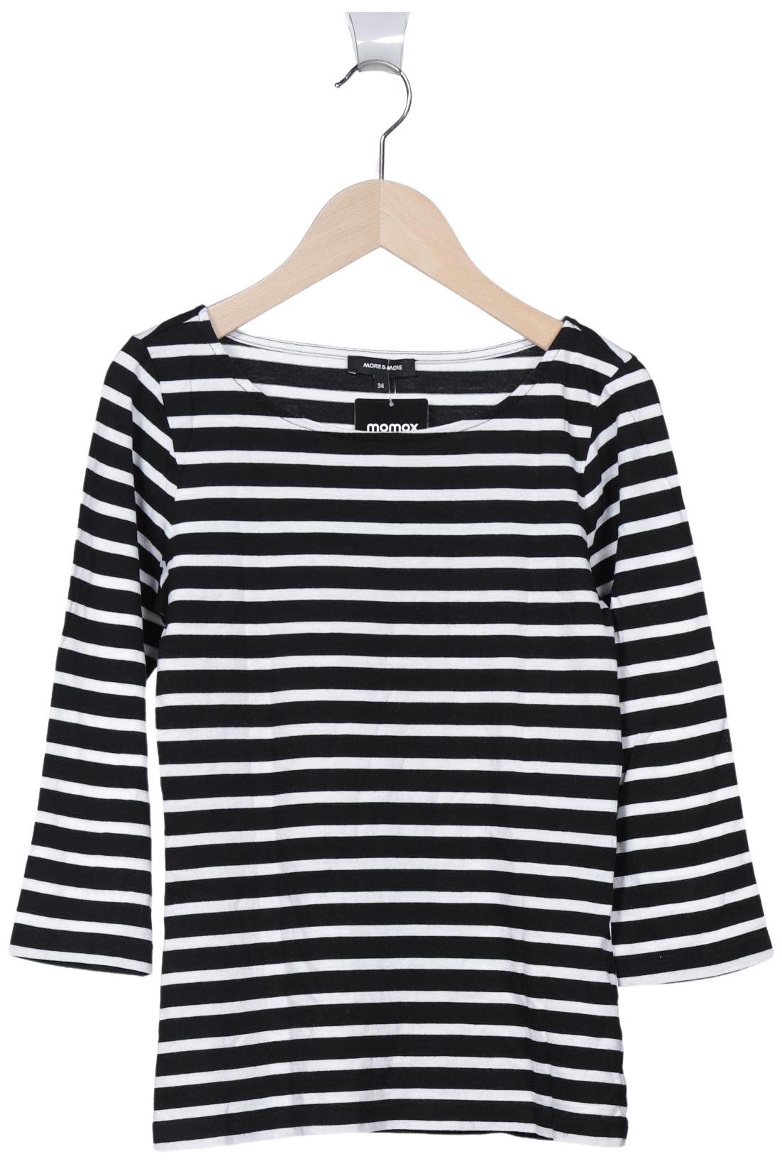 

More & More Damen Langarmshirt, mehrfarbig, Gr. 34