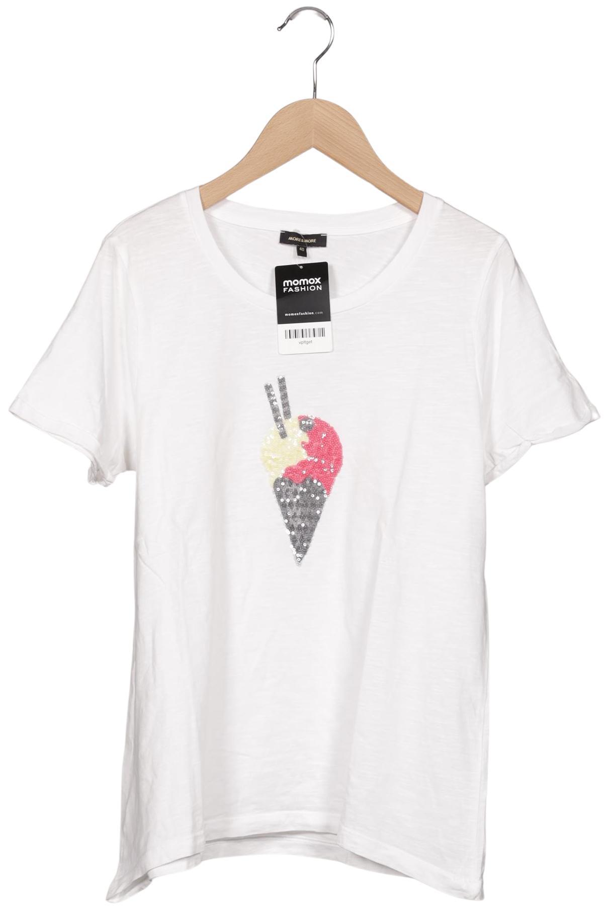 

More & More Damen T-Shirt, weiß, Gr. 40