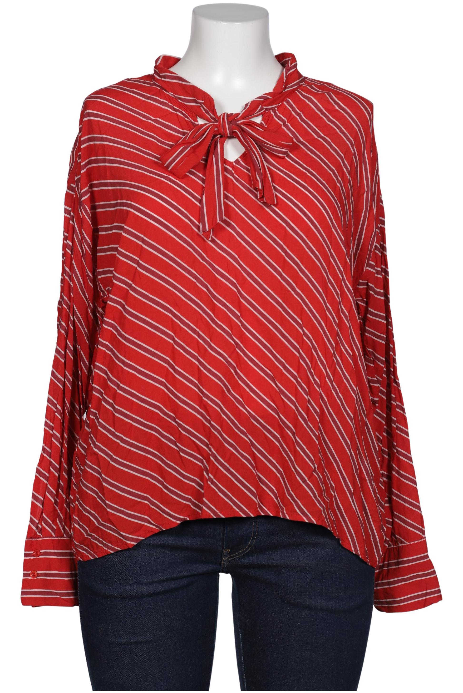 

More & More Damen Bluse, rot, Gr. 46