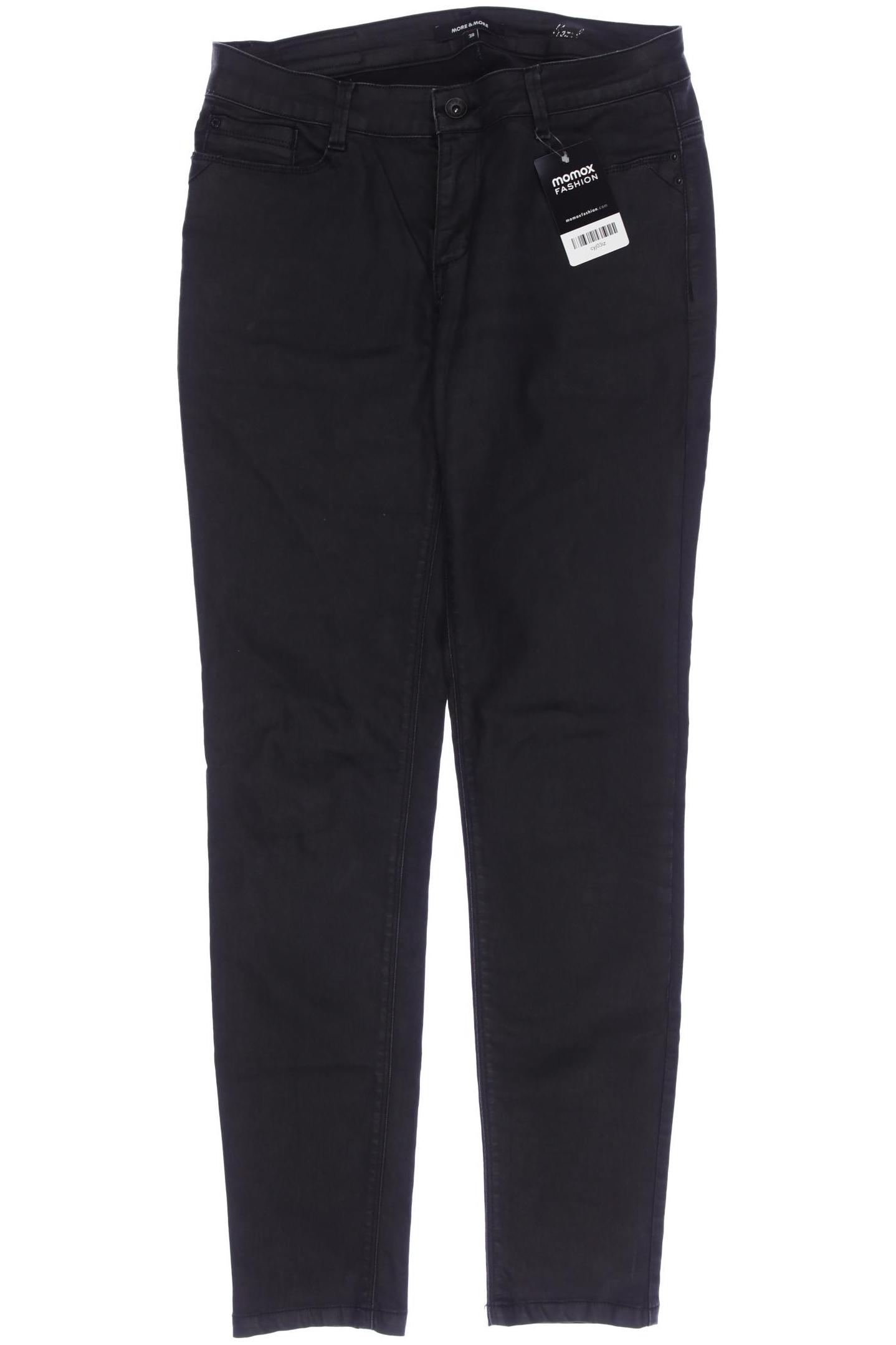 

More & More Damen Stoffhose, schwarz, Gr. 38