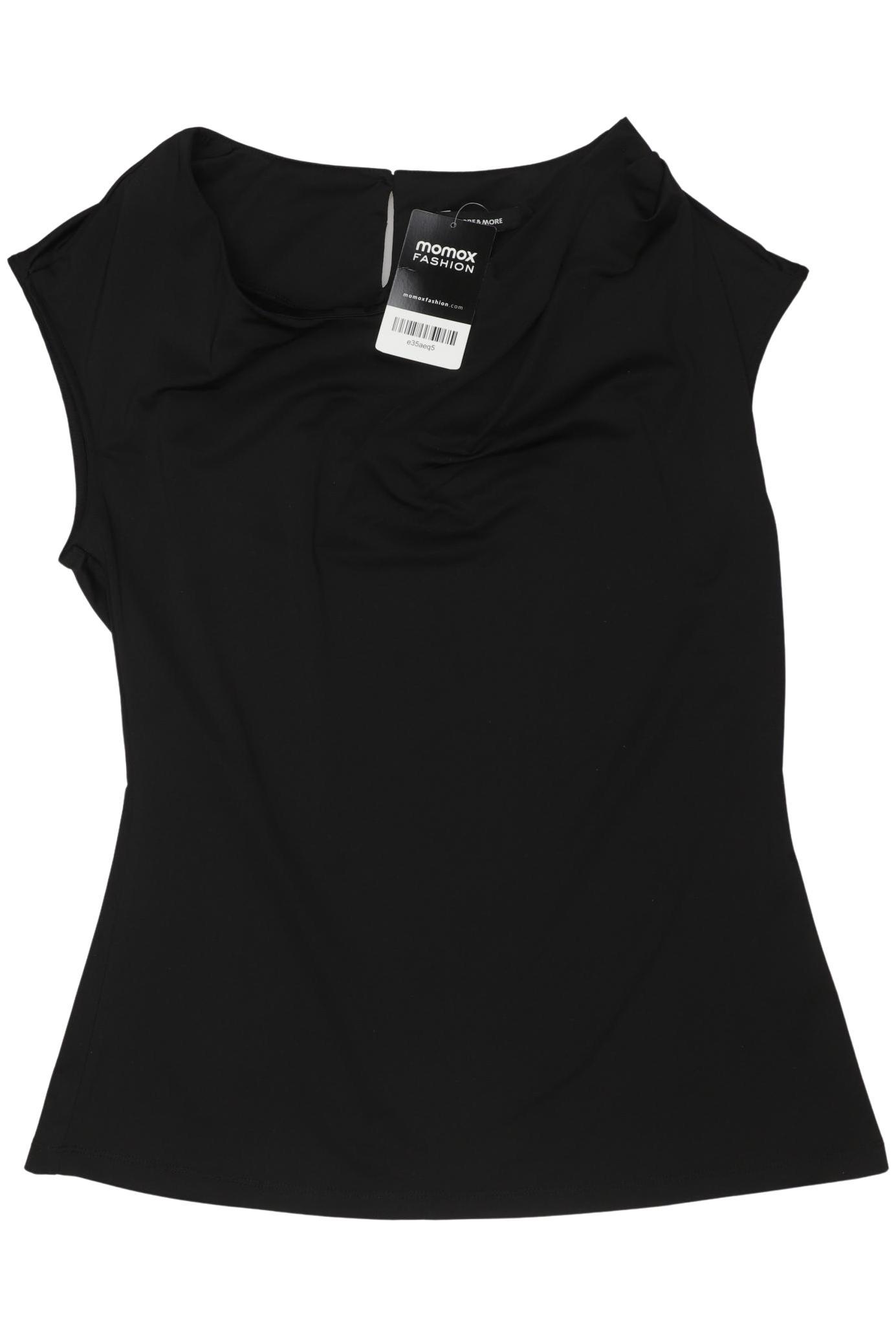 

More & More Damen T-Shirt, schwarz, Gr. 36