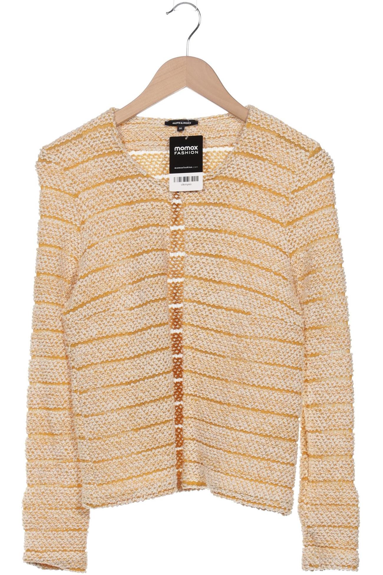 

More & More Damen Strickjacke, orange, Gr. 36