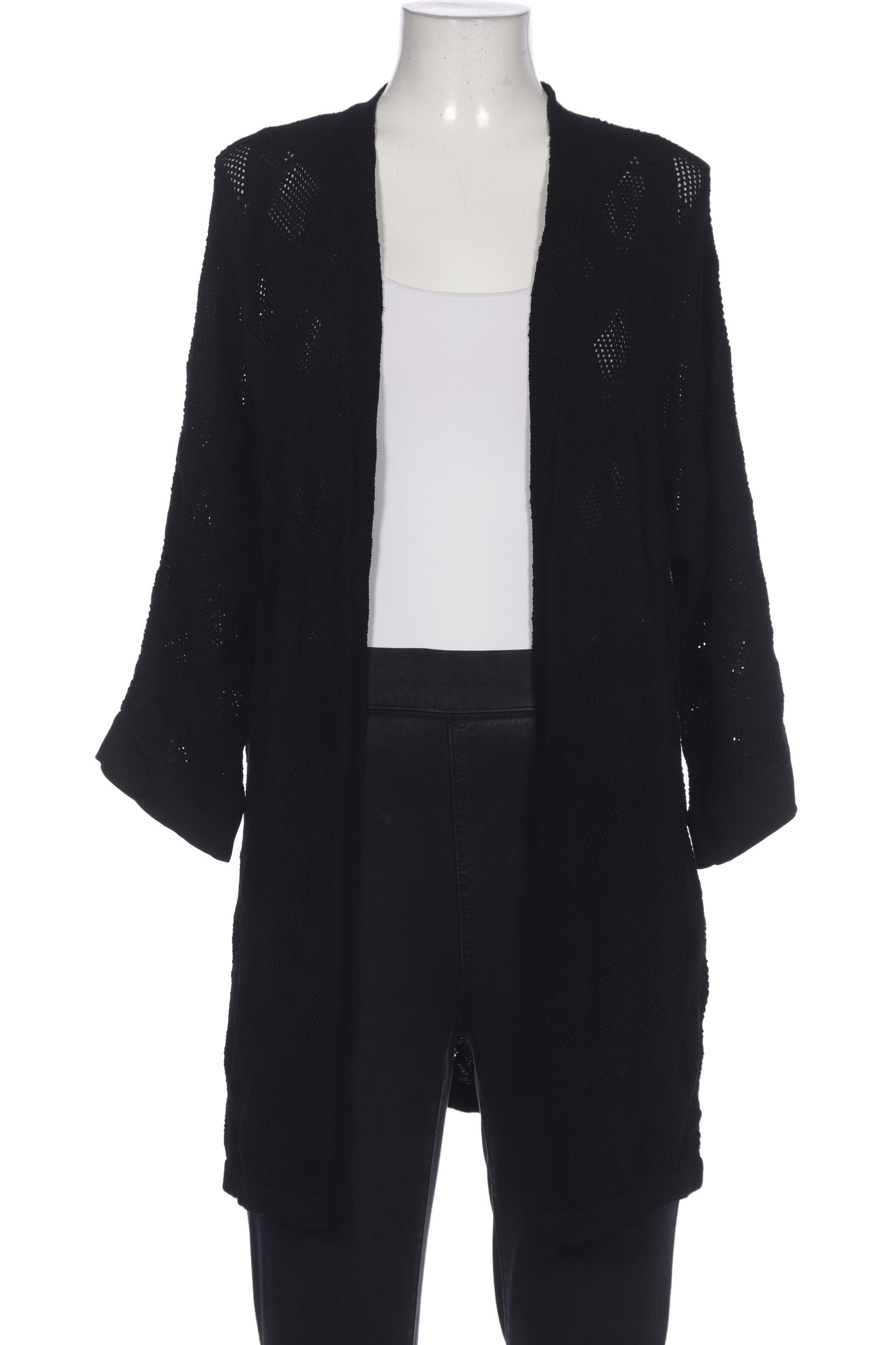 

More & More Damen Strickjacke, schwarz, Gr. 38