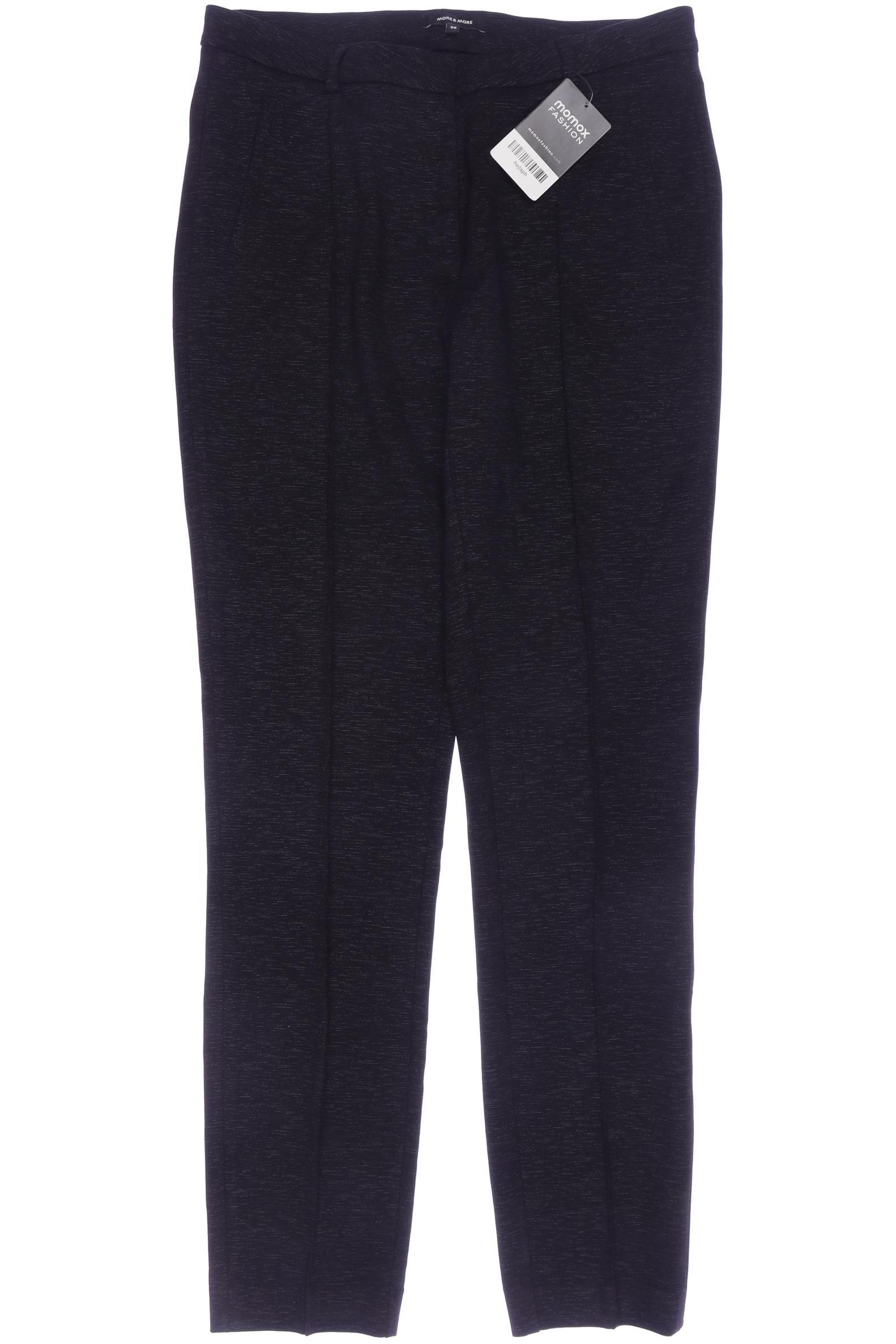 

More & More Damen Stoffhose, schwarz, Gr. 38