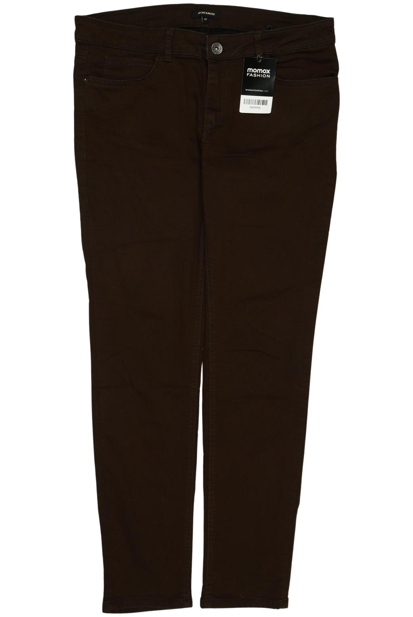 

More & More Damen Jeans, braun, Gr. 40