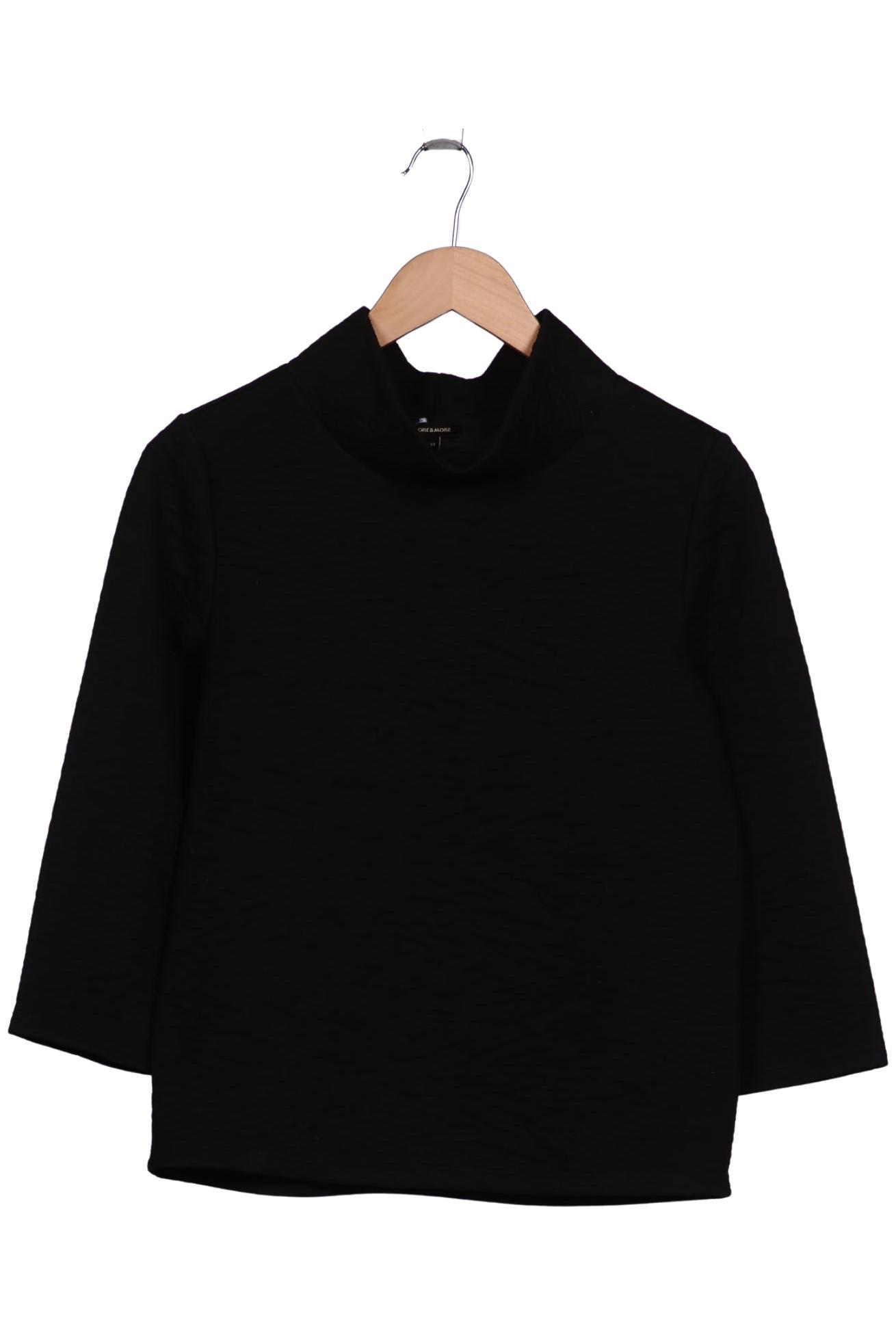 

More & More Damen Pullover, schwarz, Gr. 34