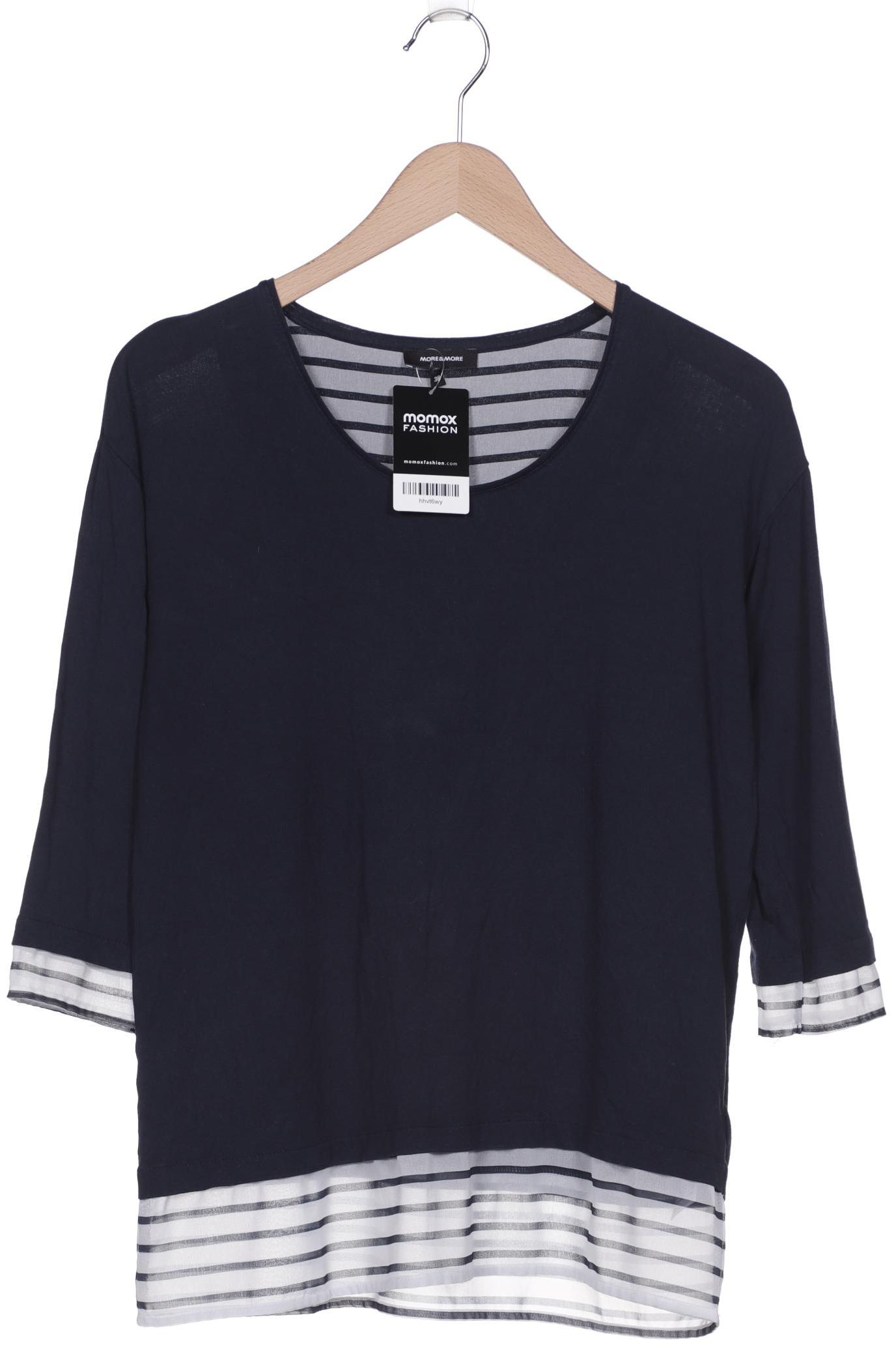 

More & More Damen Langarmshirt, marineblau